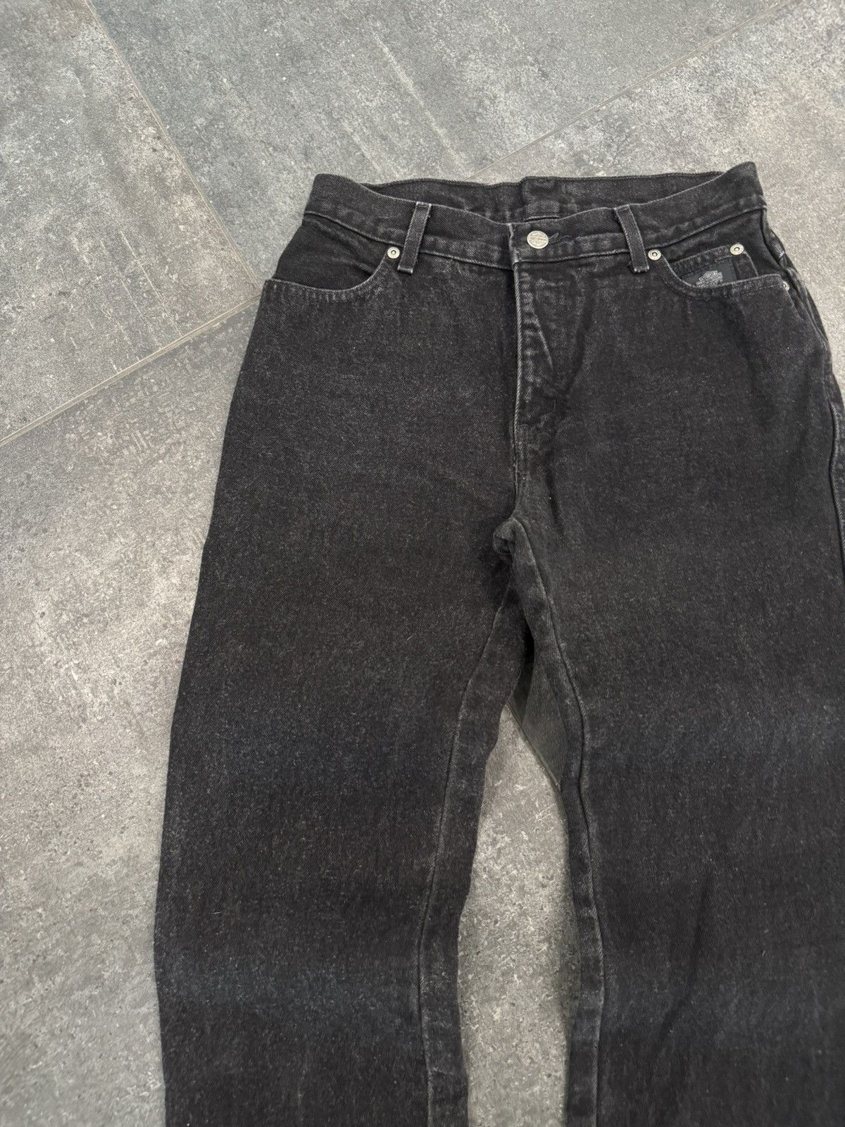 Harley Davidson Vintage 90’s Harley Davidson Straight Leg Jeans Size 28x30 Size US 28 / EU 44 - 5 Thumbnail