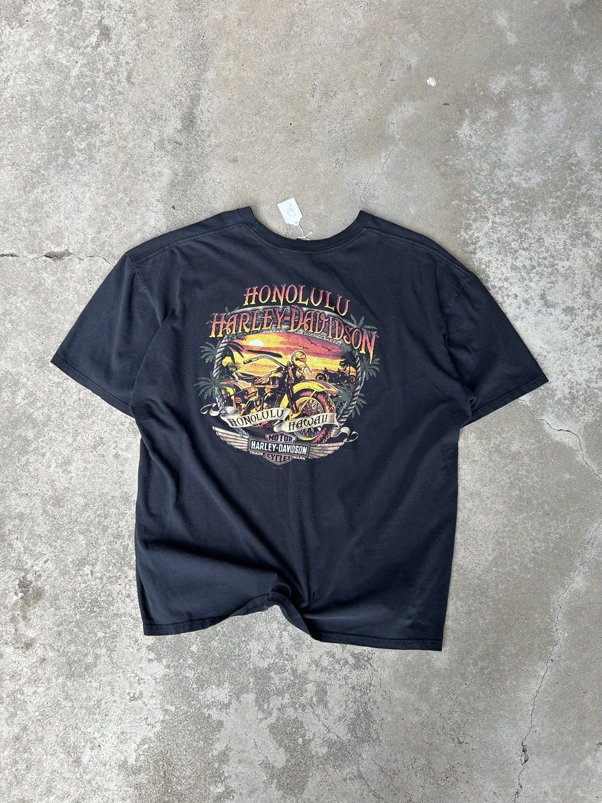 Harley Davidson × Vintage Vintage Harley Davidson Shirt Size US XXL / EU 58 / 5 - 1 Thumbnail