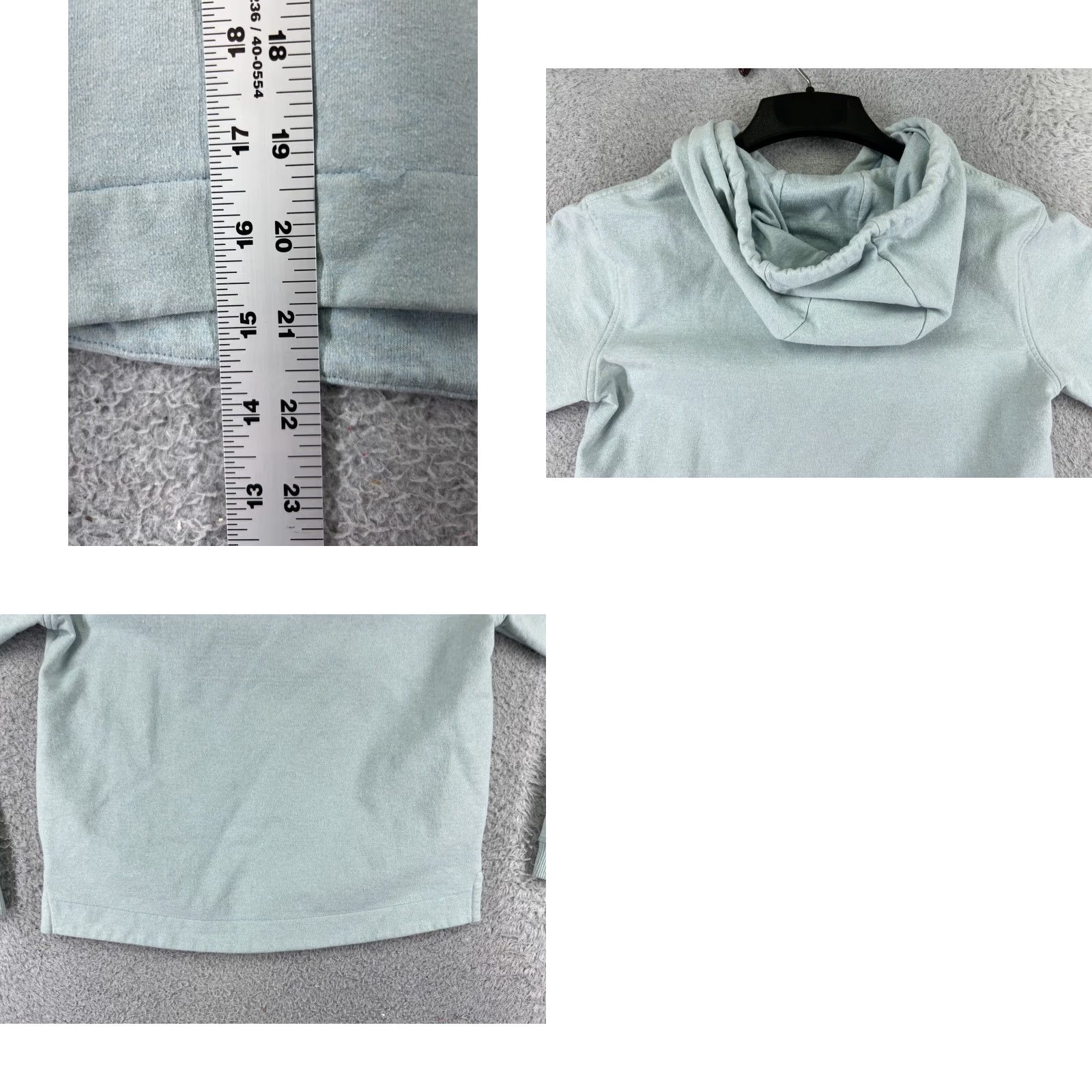 Patagonia Patagonia Hoodie Womens XS Blue Pullover Hooded Logo Jersey Lightweight Regular Crew Neck Activewear Sleeved Long Solid Size XS / US 0-2 / IT 36-38 - 9 Thumbnail