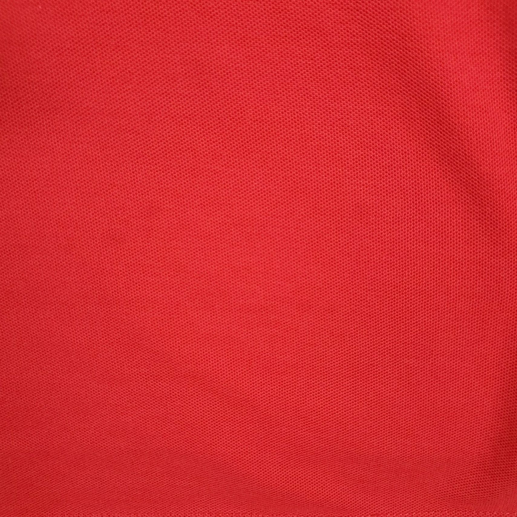 Izod IZOD Polo Shirt Red Short Sleeve Button Cotton 100% Mens Large Casual Knit Solid Size US L / EU 52-54 / 3 - 6 Thumbnail