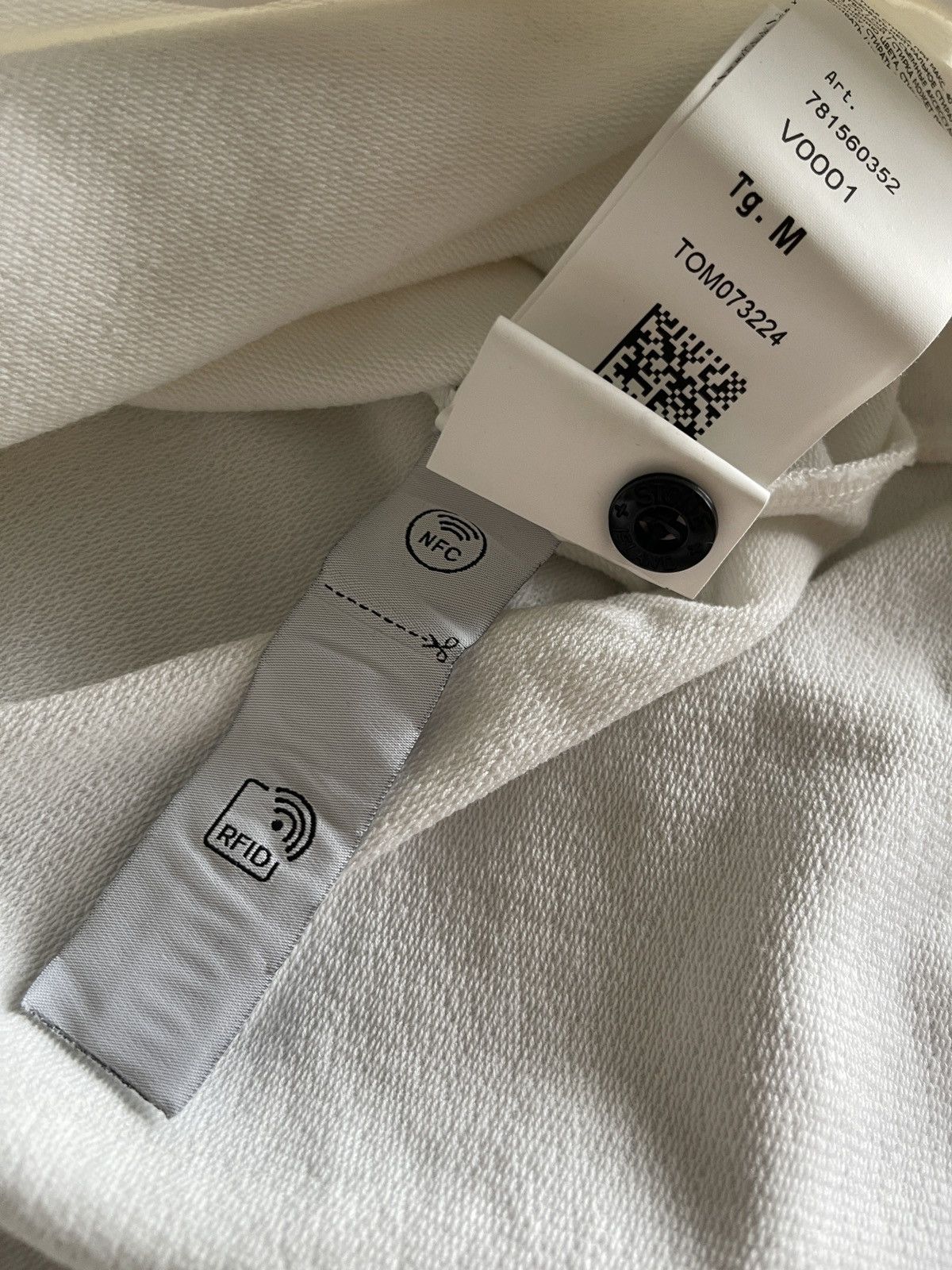 Stone Island Stone Island White Sweatshirt Size US M / EU 48-50 / 2 - 3 Thumbnail