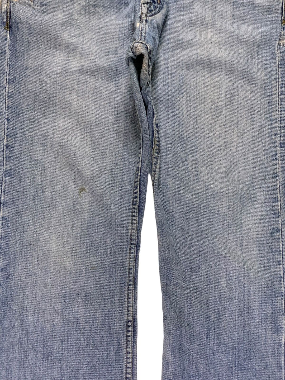 Volcom Vintage Volcom Skate Blue Wash Curve Leg Distress Baggy Jean Size US 34 / EU 50 - 5 Thumbnail