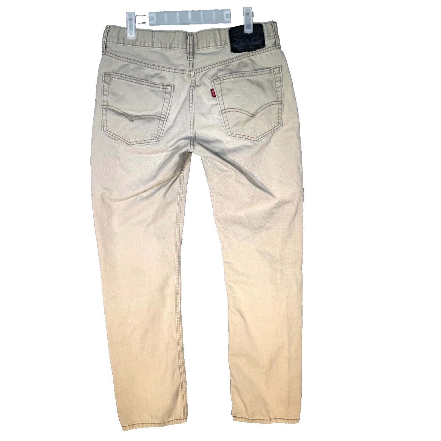 Levi's Levi's 541 Jeans Men's 32 X 32 Beige Denim Mid-Rise Slim Straight Leg Zip Fly Button Closure 5-Pocket Denim Pants Mens Size US 32 / EU 48 - 2 Thumbnail