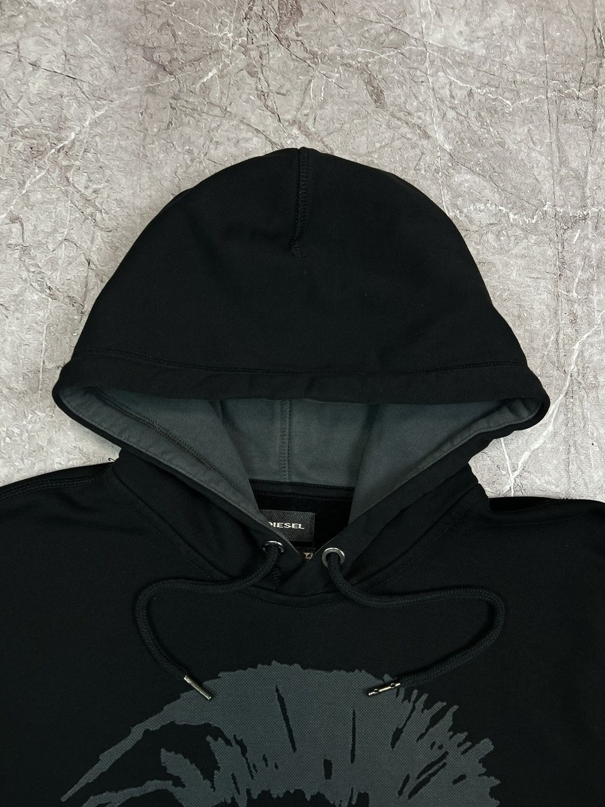 Diesel × Vintage DIESEL VINTAGE BIG LOGO HOODIE Size US M / EU 48-50 / 2 - 7 Thumbnail