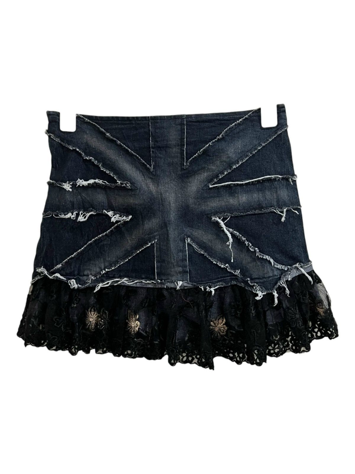Japanese Brand Punk mini skirt 💗🖤 Size 26" / US 2 / IT 38 - 2 Thumbnail