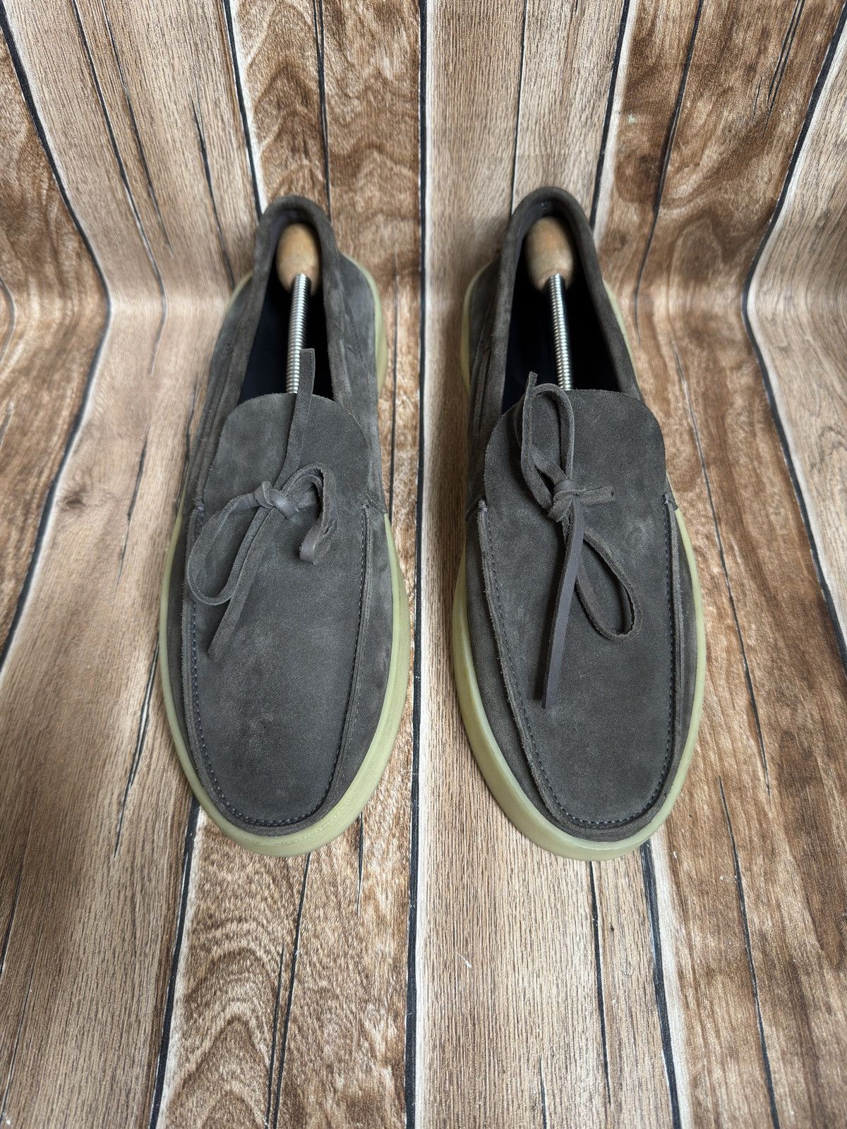 Ermenegildo Zegna lucci jl suede loafers Size US 9.5 / EU 42-43 - 5 Thumbnail