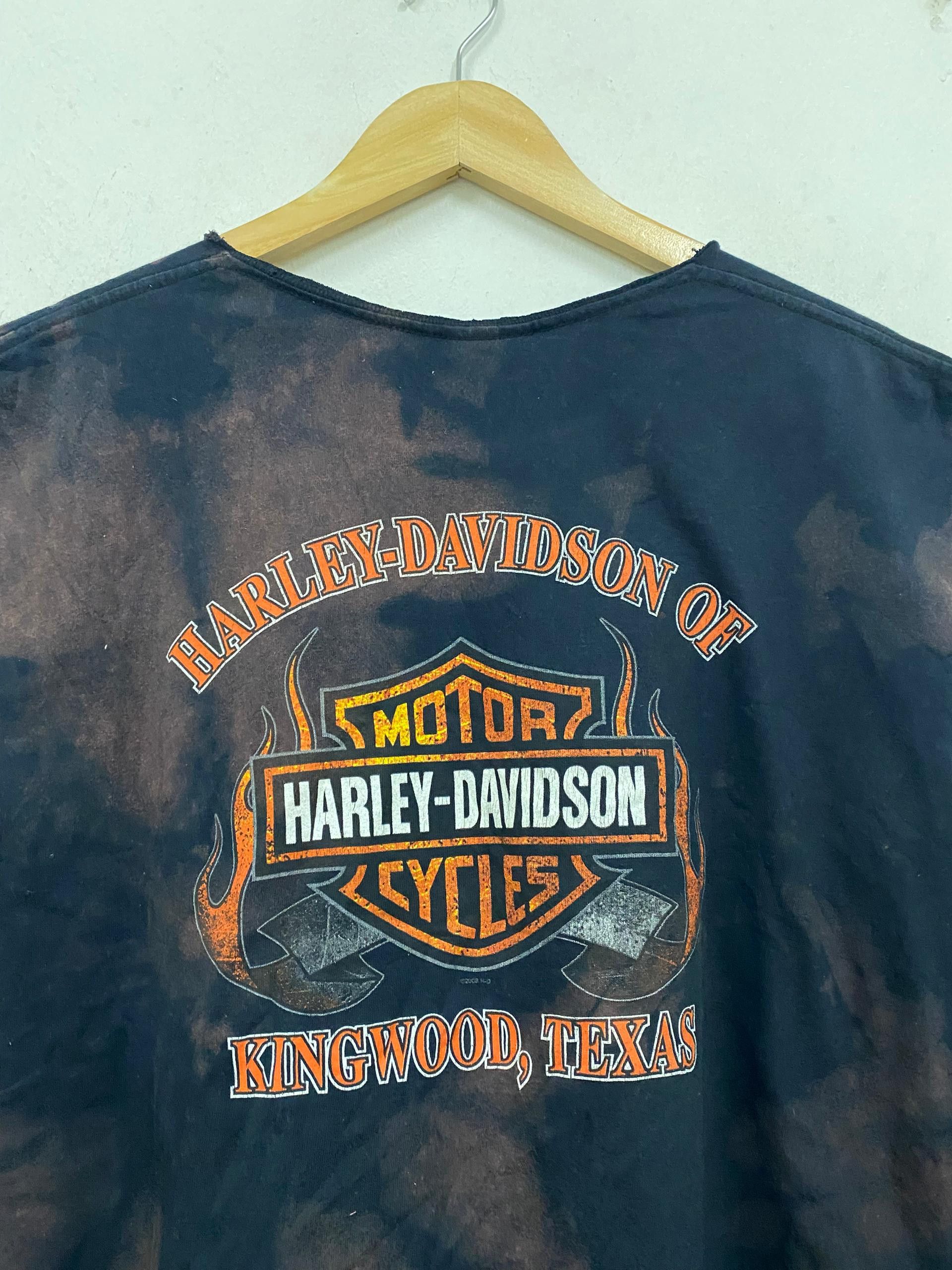 Harley Davidson VTG Harley Davidson sleeveless disstressed tee Size US XL / EU 56 / 4 - 7 Thumbnail