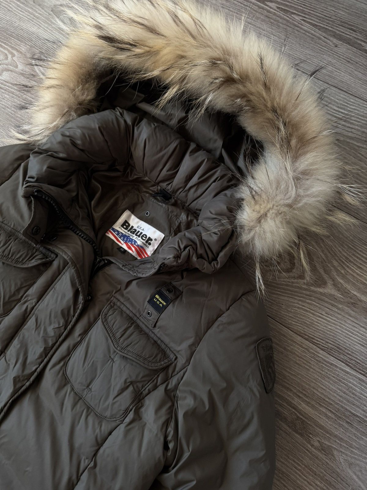 Other Blauer USA Rare Goose Down FGF Certi Parka Size M / US 6-8 / IT 42-44 - 9 Thumbnail