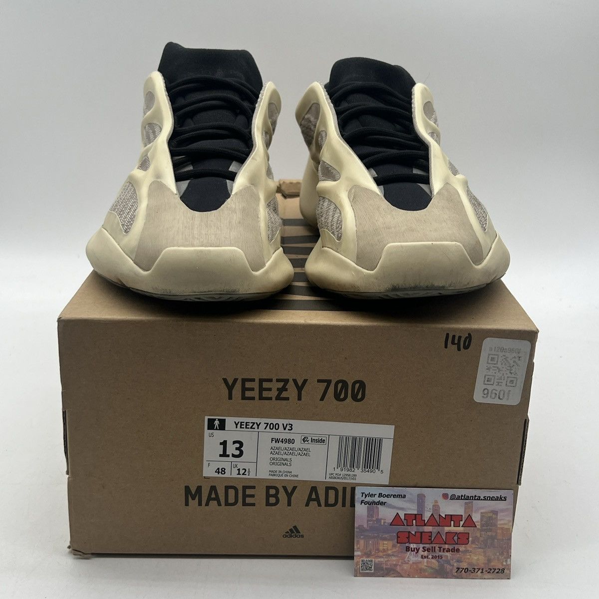 Adidas Yeezy 700 azael Size US 13 / EU 46 - 2 Thumbnail