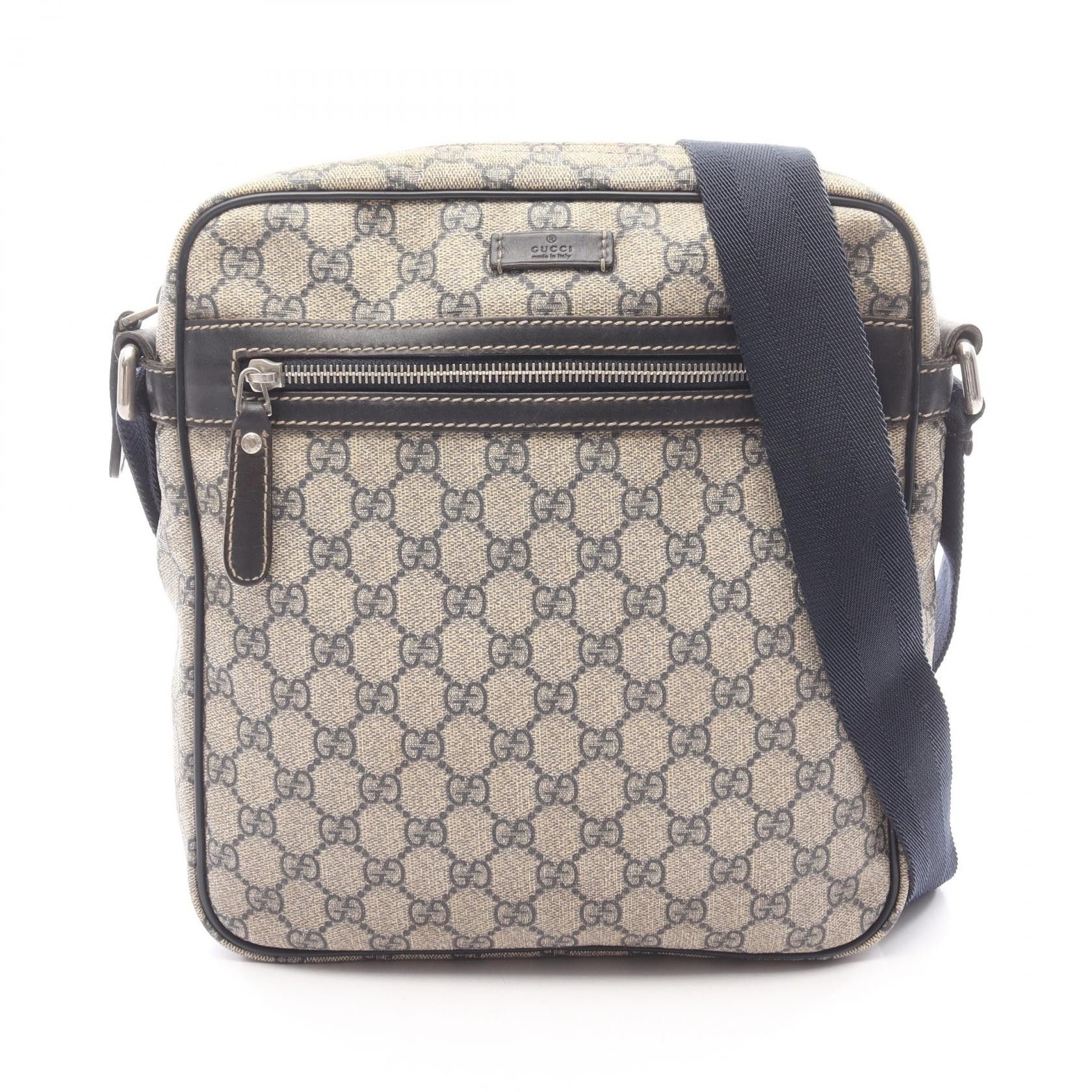 Gucci Gucci Gucci GG Supreme Coated Canvas Shoulder Bag Plastic / Synthetic Shoulder Bag 201448 DUTY FREE for USA Size ONE SIZE - 1 Thumbnail