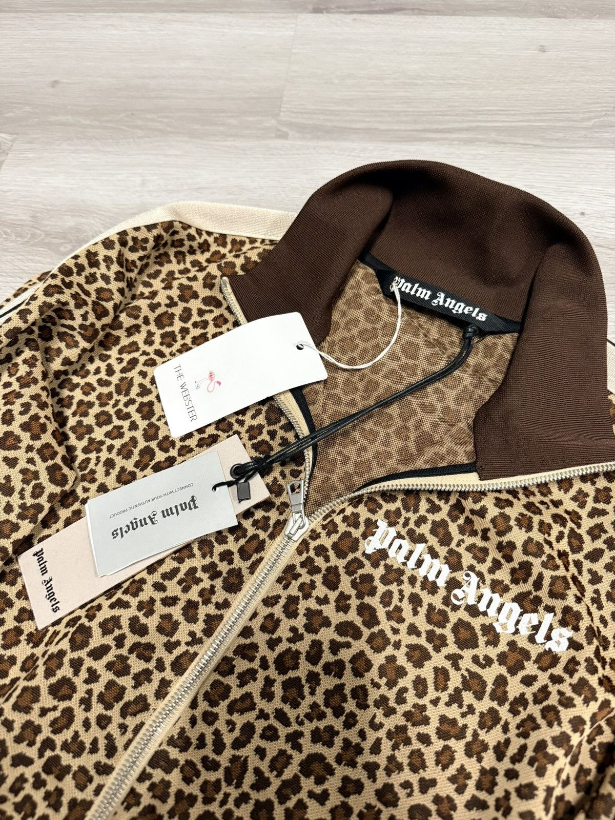 Palm Angels Palm Angels Cheetah Track Jacket Size US XL / EU 56 / 4 - 2 Thumbnail