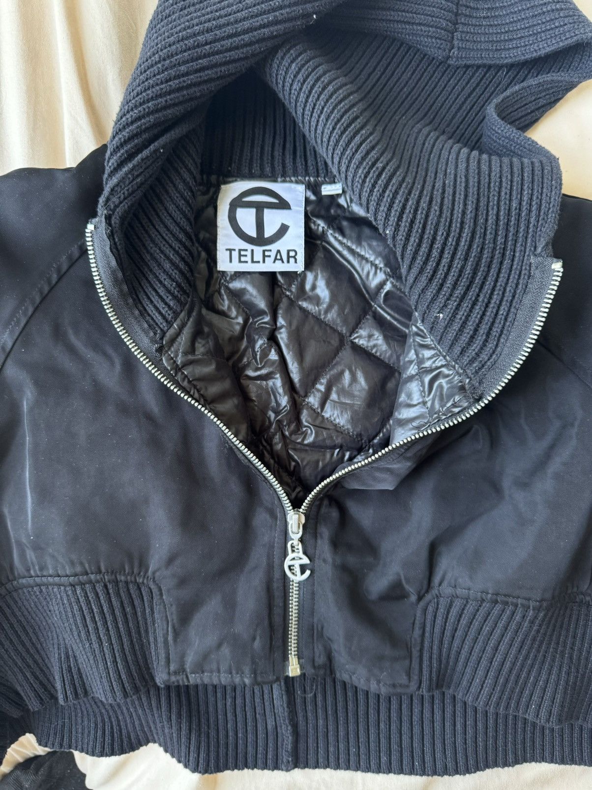 Telfar Cropped hoodie / bolero jacket Telfar Size US S / EU 44-46 / 1 - 6 Thumbnail