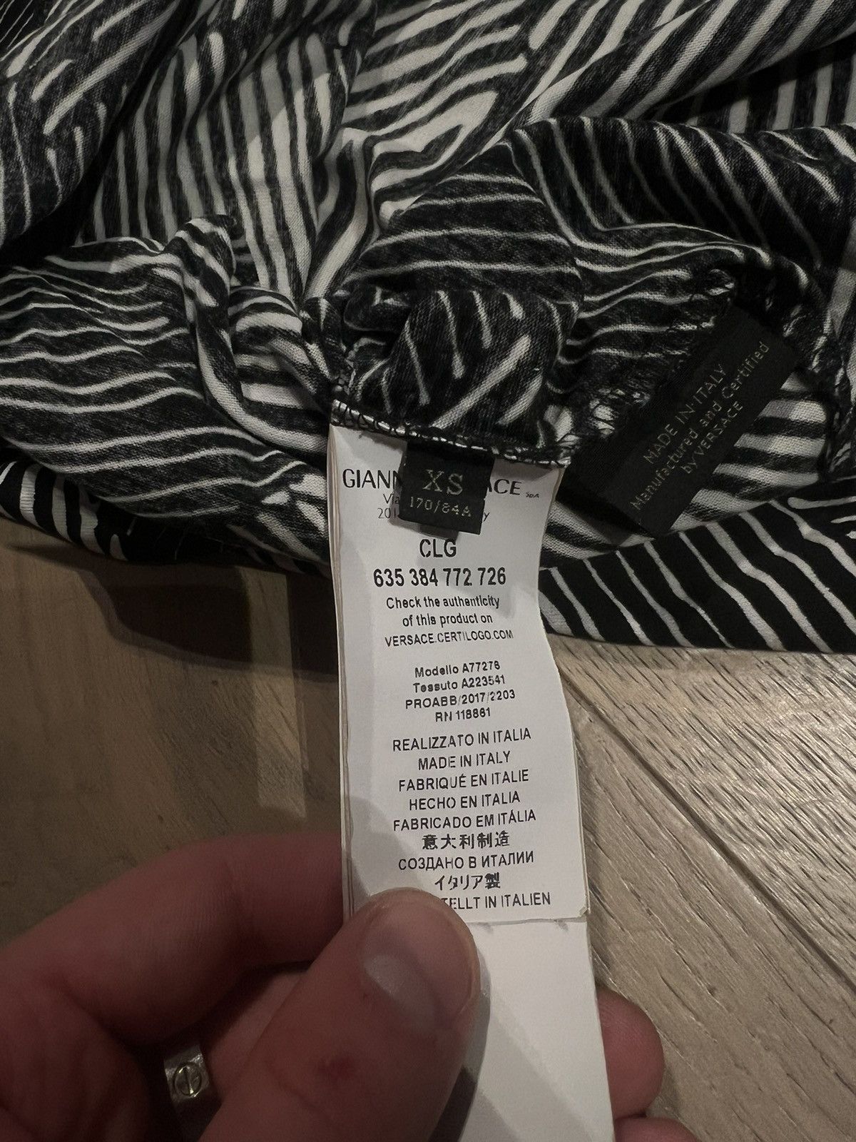 Versace Versace t shirt Size US XS / EU 42 / 0 - 5 Thumbnail