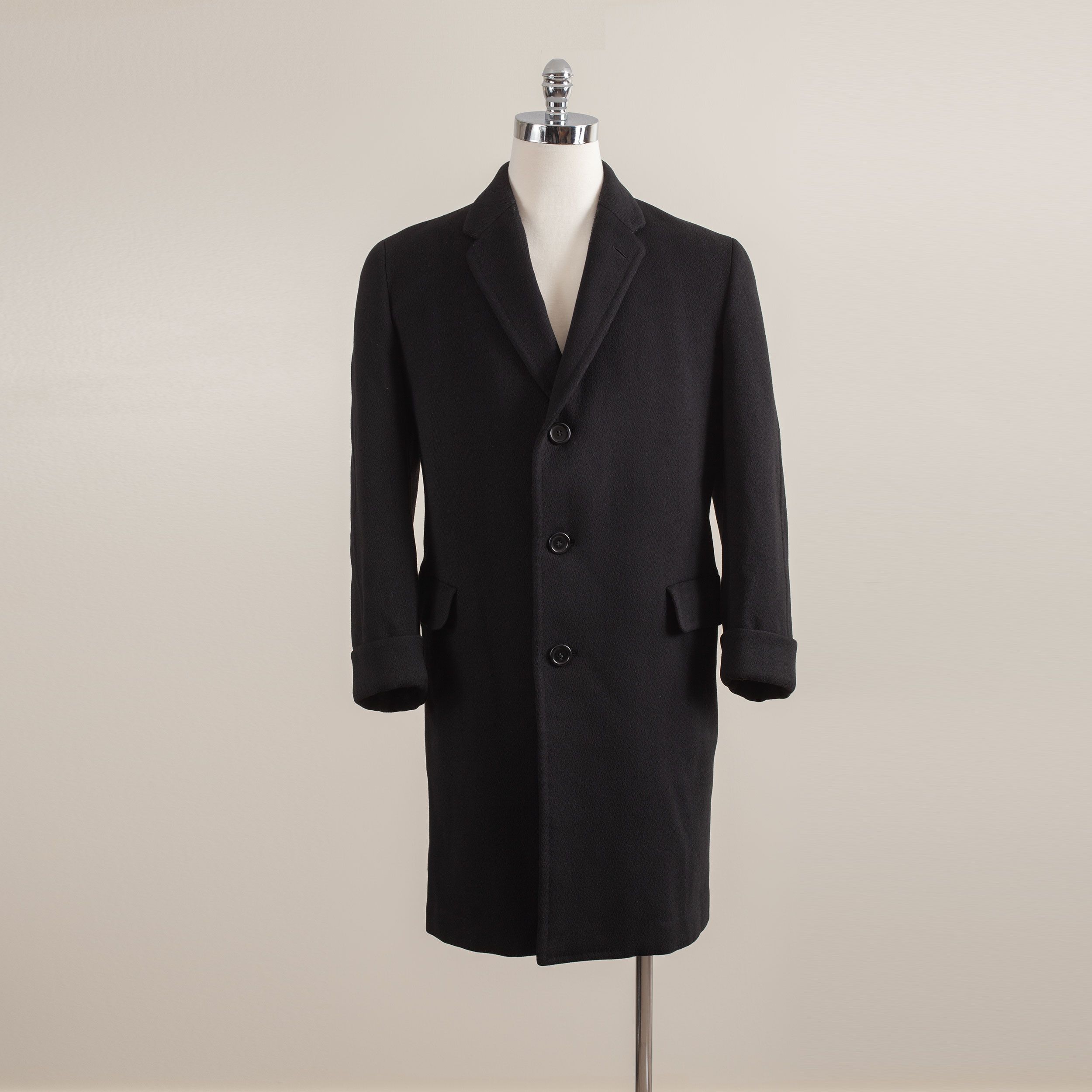 Chester Barrie Vintage Chester Barrie Wool Overcoat Made in England Size US L / EU 52-54 / 3 - 1 Thumbnail