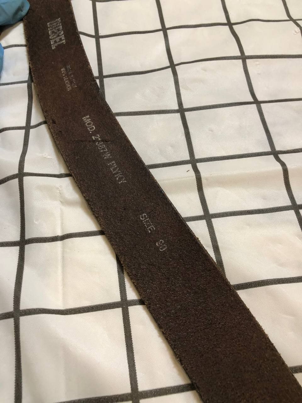 Diesel Diesel Mens Belt Vintage Leather Brown Luxury Made in Italy Size ONE SIZE - 8 Thumbnail