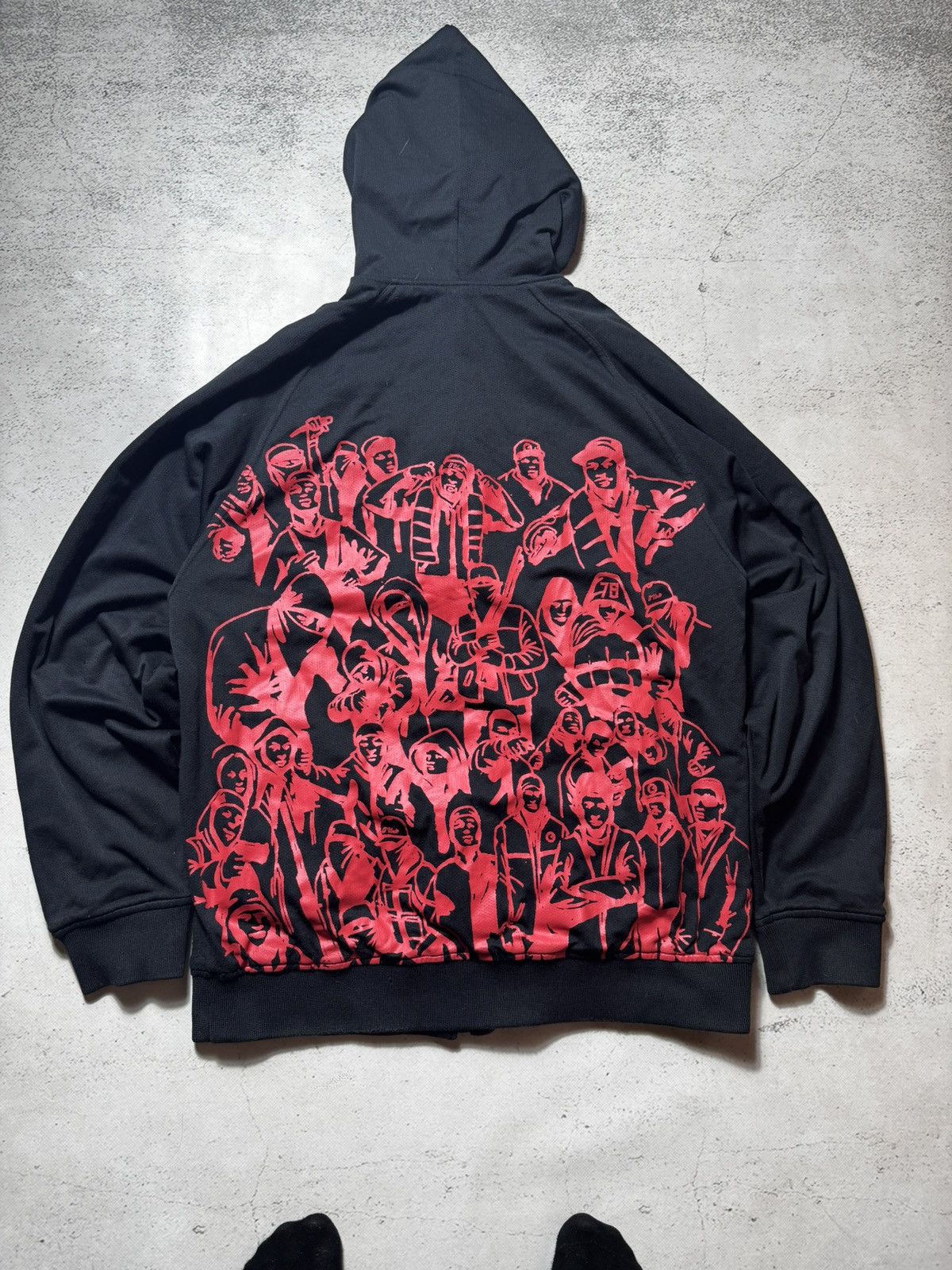 G-Unit double sided zip hoodie g unit og gang print reversible Size US L / EU 52-54 / 3 - 1 Thumbnail