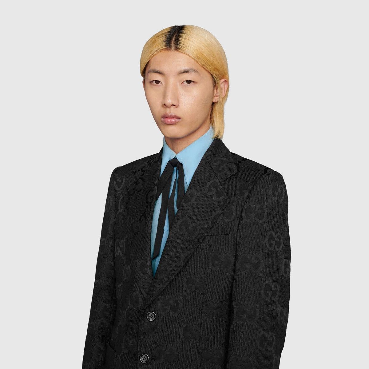 Gucci o1mt1gz0725 Jumbo GG Canvas Jacket in Black Size US S / EU 44-46 / 1 - 8 Thumbnail