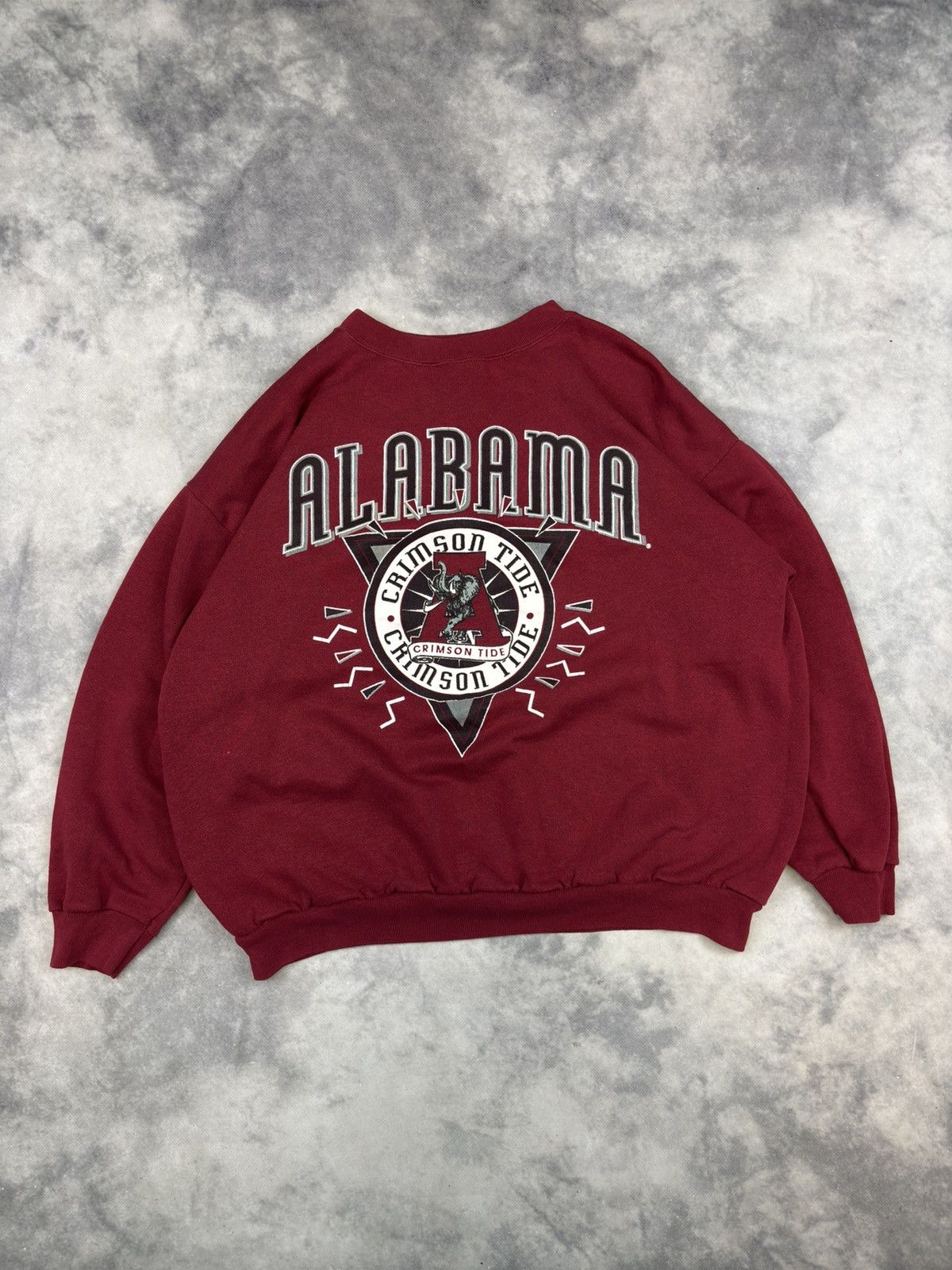 Vintage 1990s crimson tide sweatshirt alabama crewneck college Size US XL / EU 56 / 4 - 1 Thumbnail