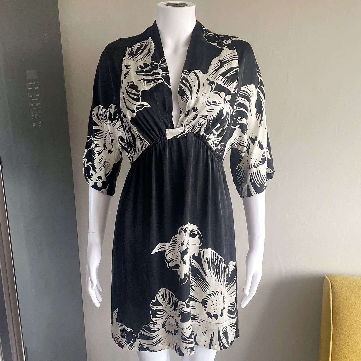 Joseph Joseph Silk Black and White Dress Size S / US 4 / IT 40 - 1 Thumbnail