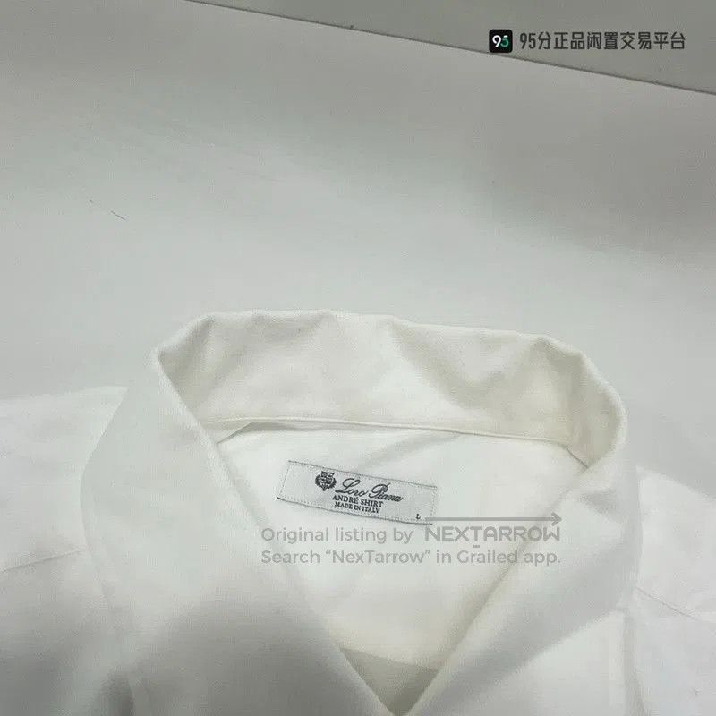 Loro Piana Loro Piana Men's White Long. Size US L / EU 52-54 / 3 - 8 Thumbnail