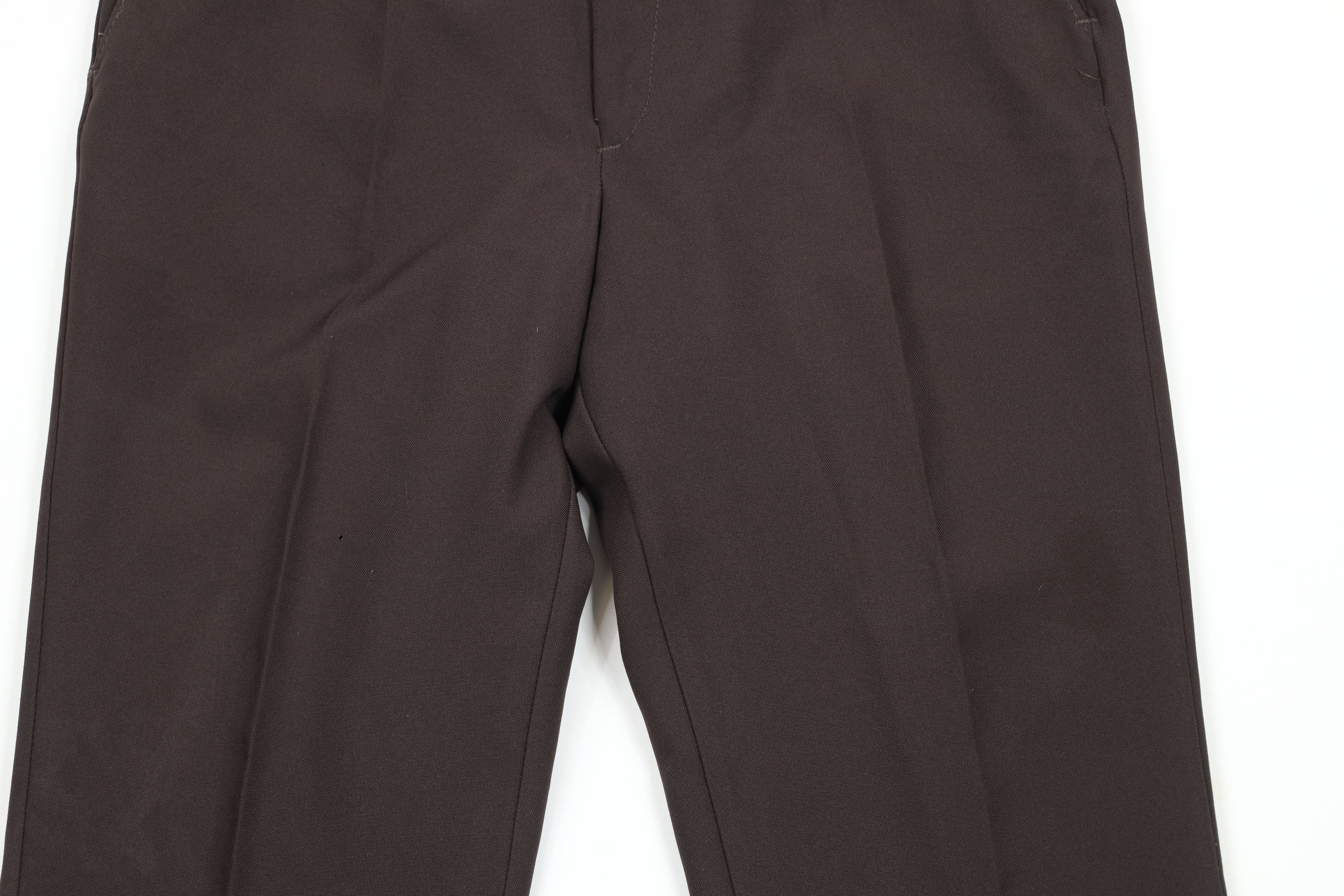 Vintage Vintage 70s Streetwear Knit Bell Bottoms Pants Brown USA Size US 36 / EU 52 - 3 Thumbnail
