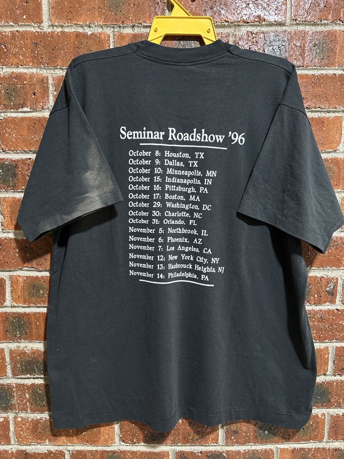 Sears Vintage QACenter Compuware Faded Tee Size US XL / EU 56 / 4 - 10 Thumbnail
