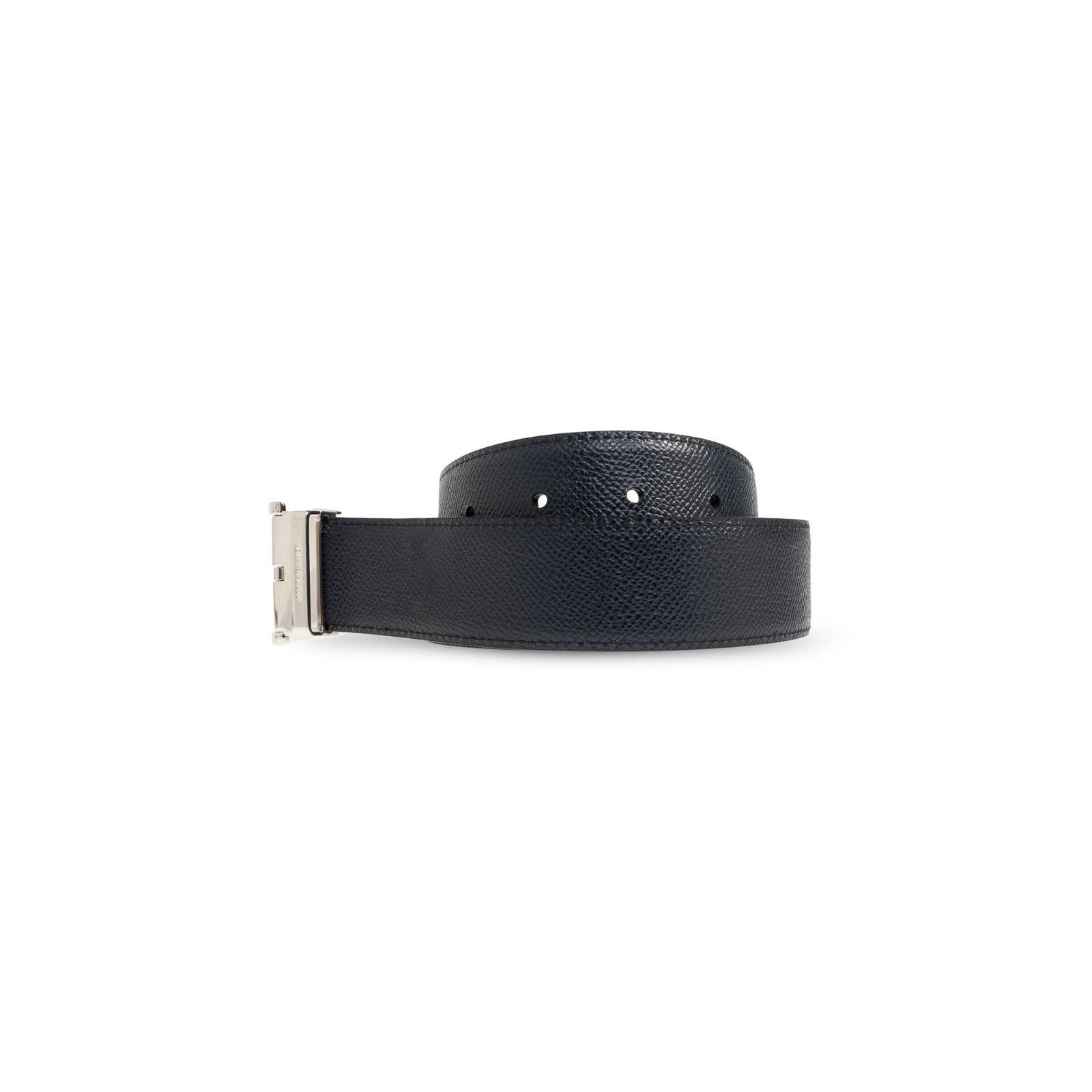 Salvatore Ferragamo FERRAGAMO Navy Blue Double Adjustable Reversible Belt New & Size ONE SIZE - 2 Thumbnail