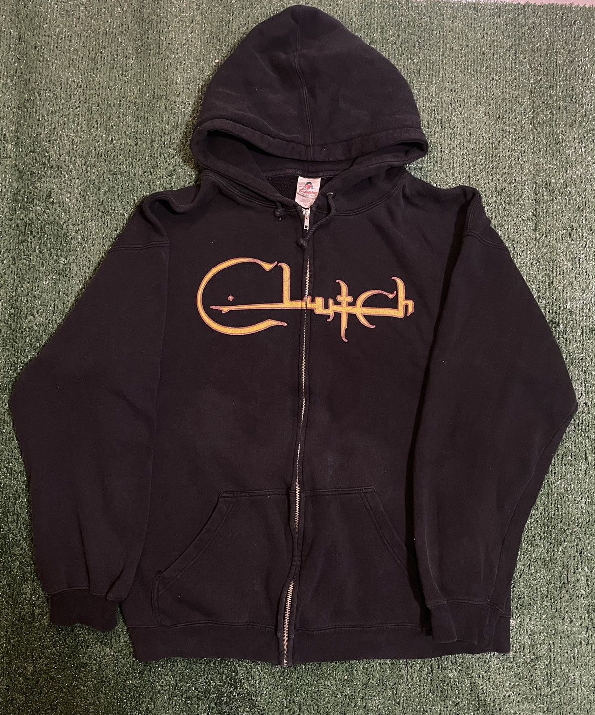 Vintage Clutch “Pure Rock Fury” Zip Up Jacket Size US XL / EU 56 / 4 - 1 Thumbnail