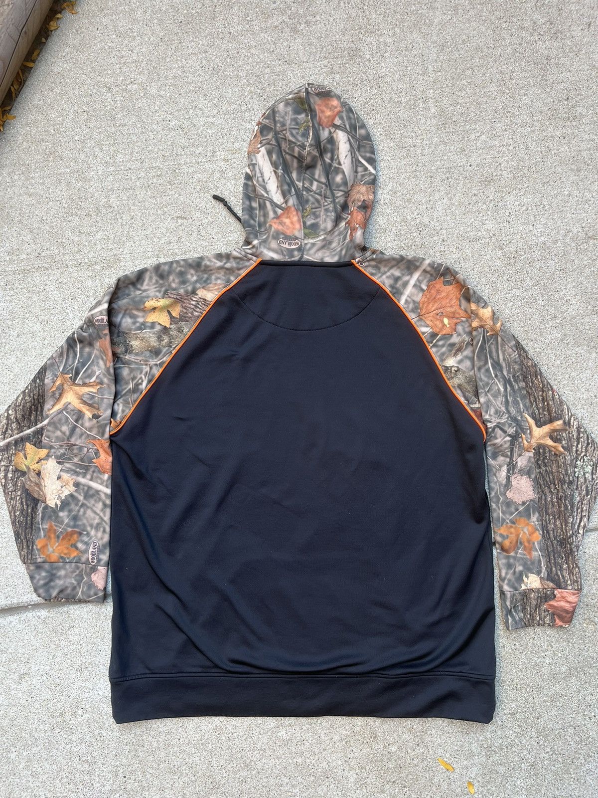 Realtree Black Realtree Camo Snap-On Hoodie Size US XXL / EU 58 / 5 - 5 Thumbnail