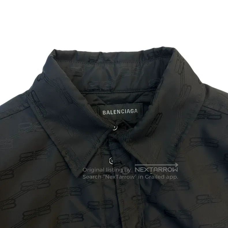 Balenciaga Balenciaga Alphabet Embroidered Single Button Collar Long Size US M / EU 48-50 / 2 - 5 Thumbnail