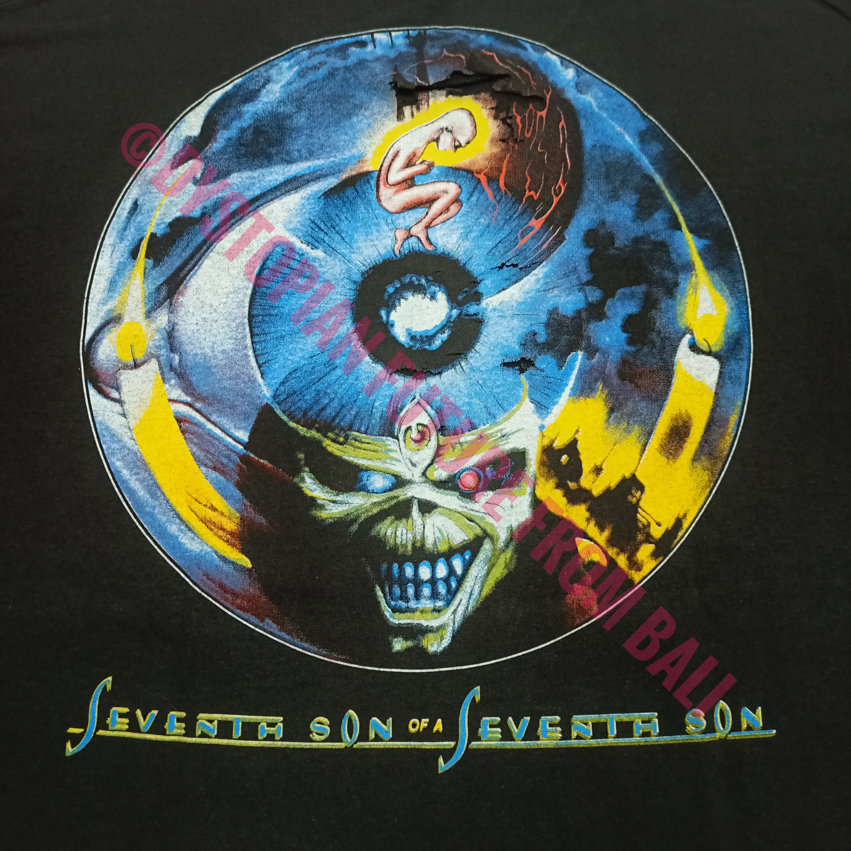 Iron Maiden Vintage 1988 Iron Maiden Can I Play With Madness Band Tshirt Size US L / EU 52-54 / 3 - 5 Thumbnail