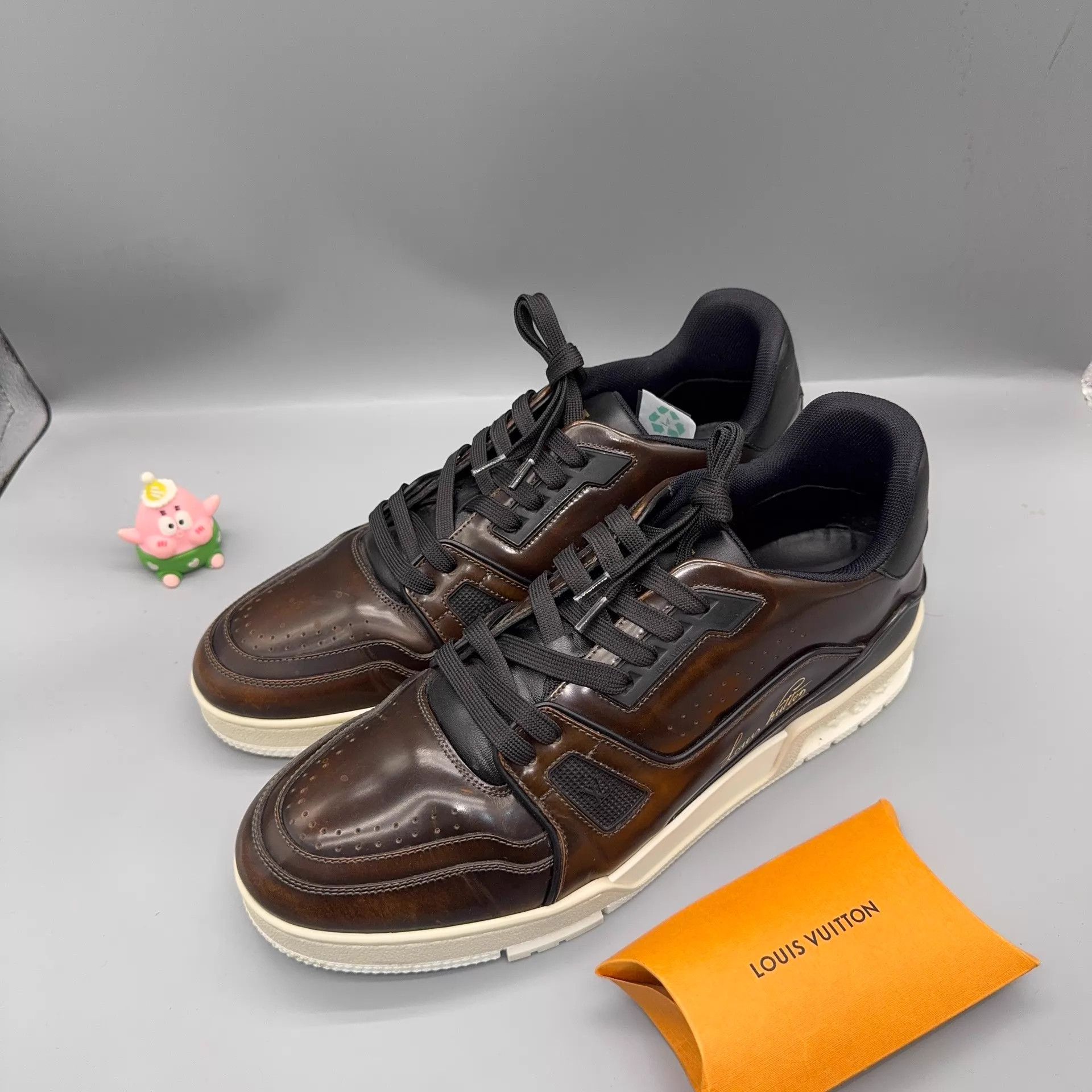 Louis Vuitton Louis Vuitton Trainer Brown/Black 42.5 Size US 9.5 / EU 42-43 - 1 Thumbnail