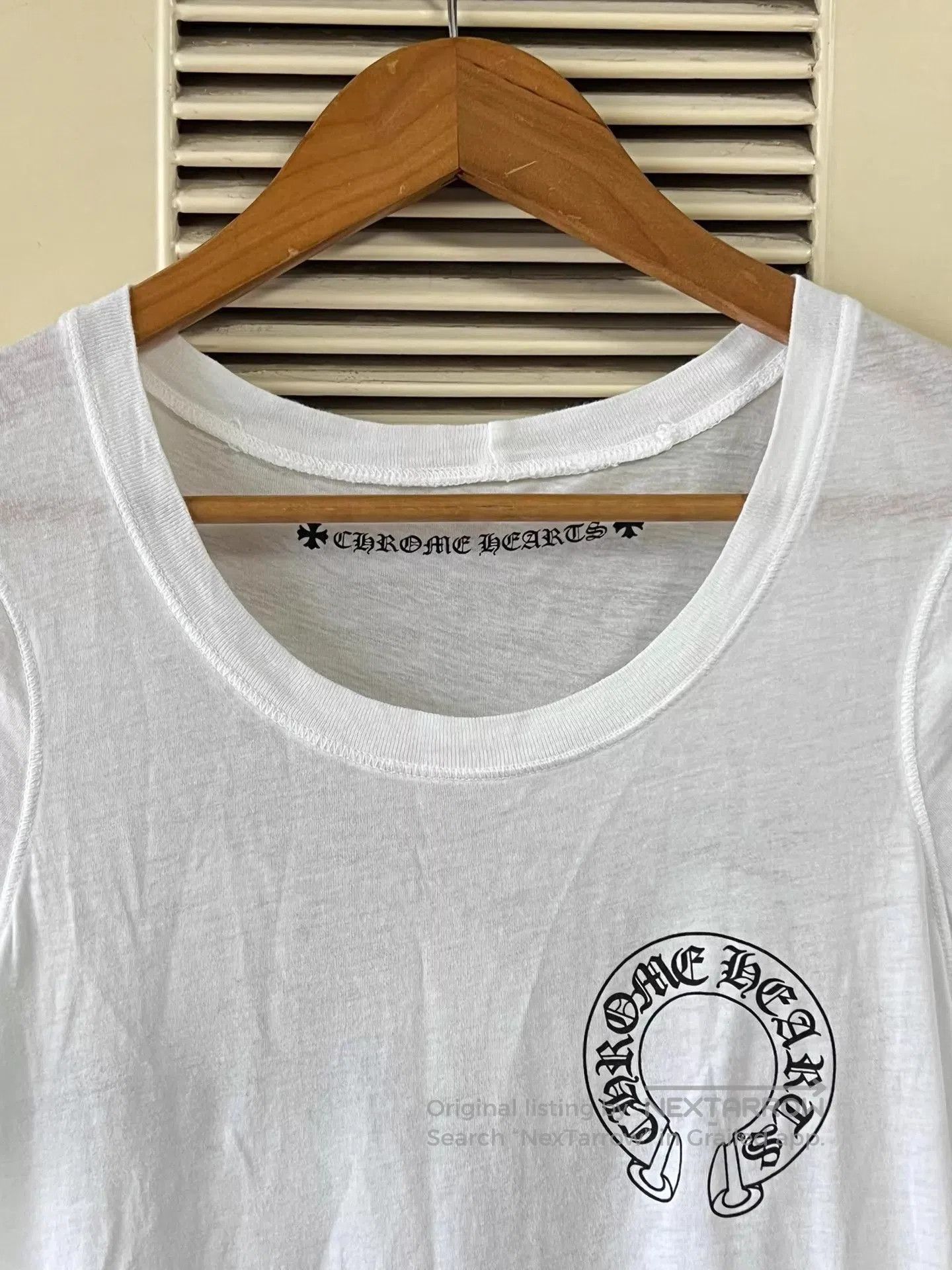 Chrome Hearts White Short Sleeve Graphic T-Shirt. Size US S / EU 44-46 / 1 - 3 Thumbnail