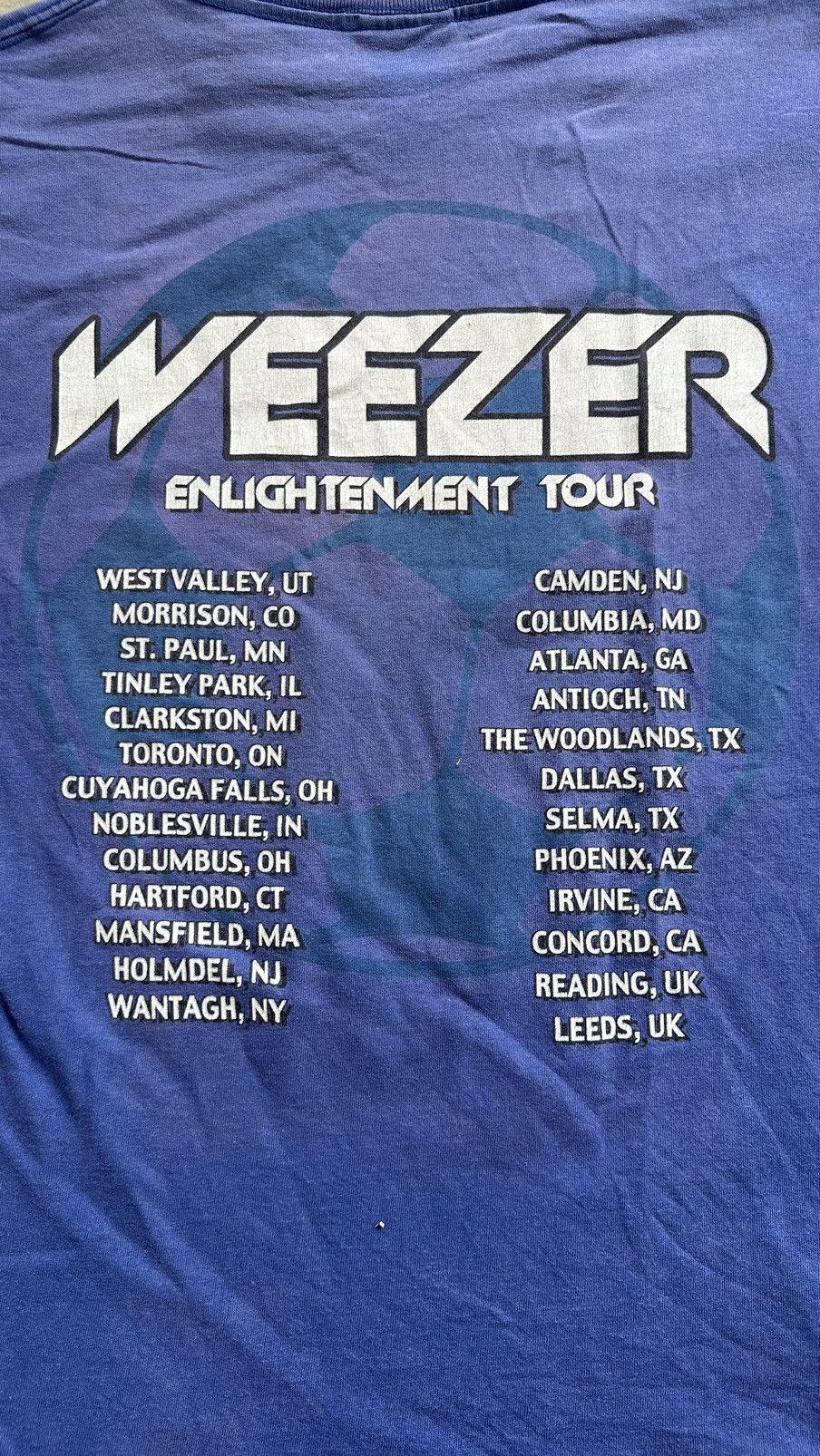 Vintage VINTAGE WEEZER BAND TEE Size US M / EU 48-50 / 2 - 7 Thumbnail