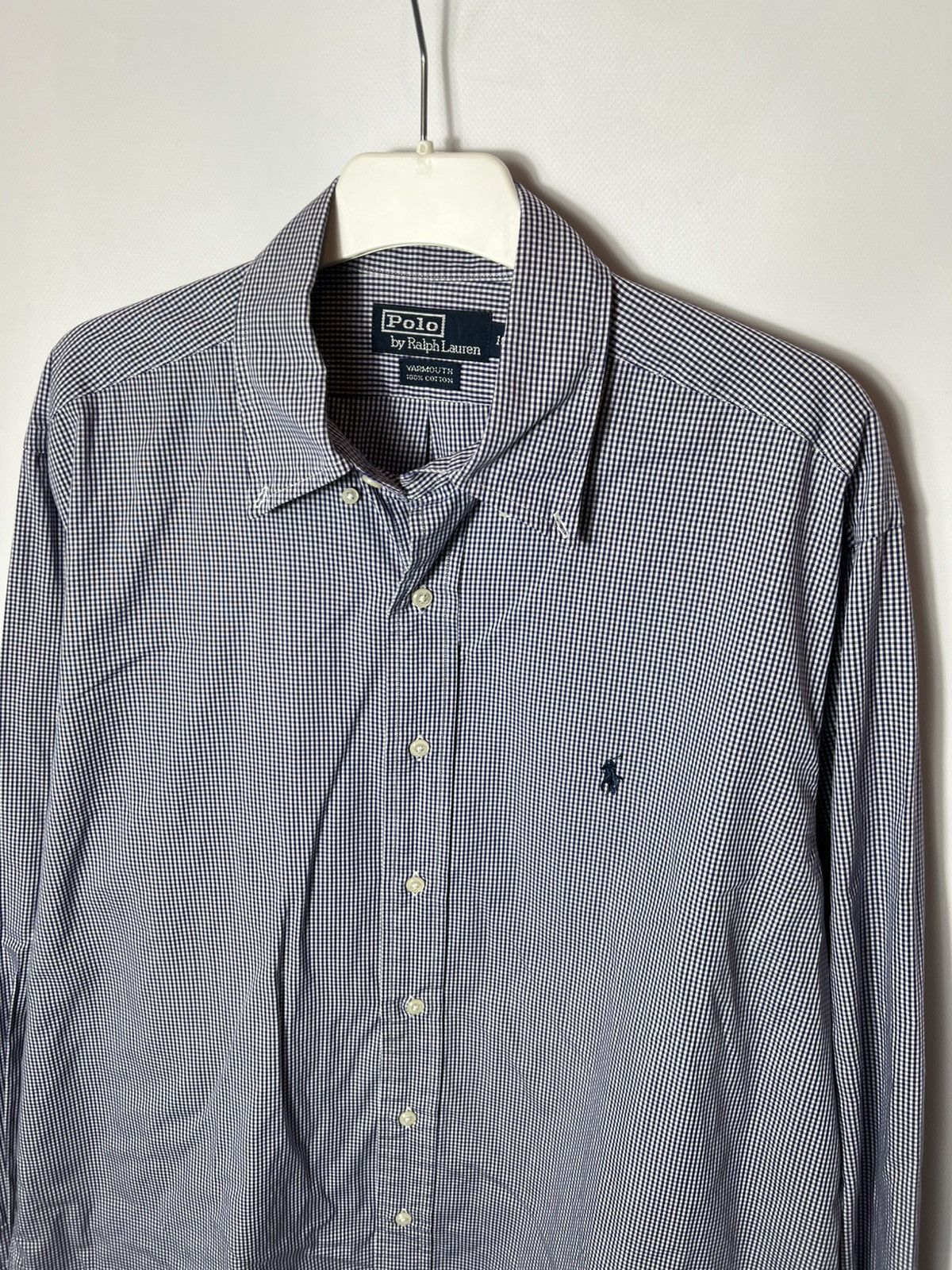 Polo Ralph Lauren Vintage designer Polo Ralph Lauren Checked Button up shirt Size US XL / EU 56 / 4 - 2 Thumbnail