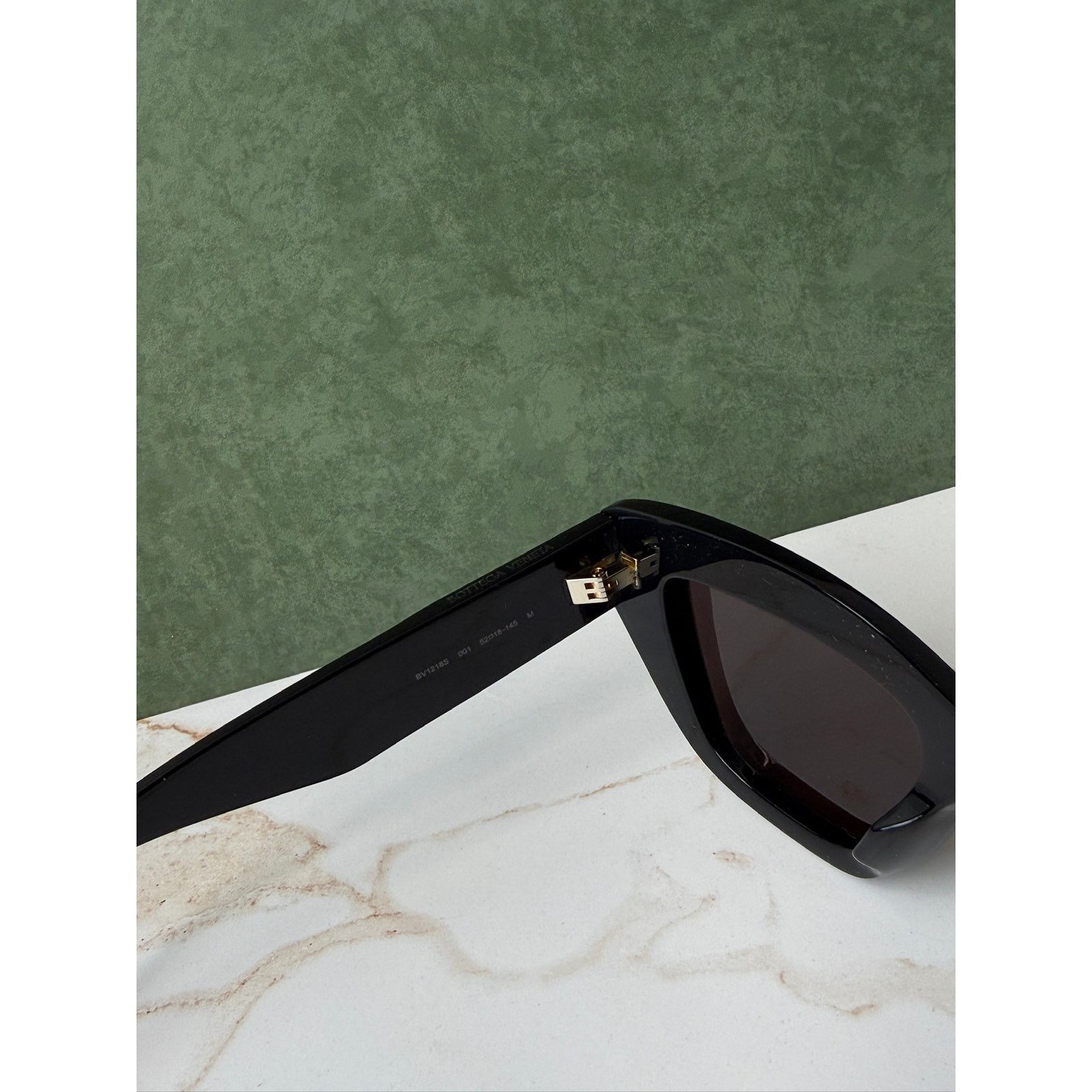 Bottega Veneta NEW Bottega Veneta BV1218S Black Cat Eye Sunglasses Size ONE SIZE - 6 Thumbnail