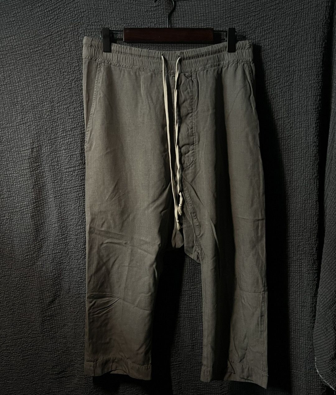 Rick Owens' original main silk cropped crotch