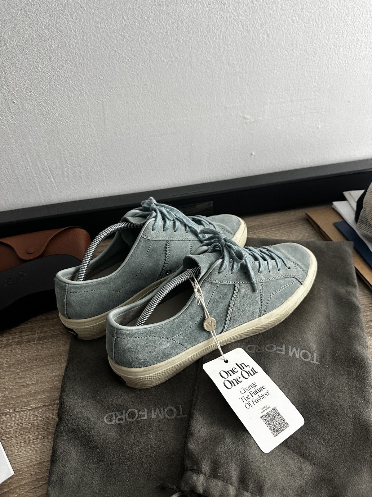 Tom Ford Tom ford Cambridge Suede sneakers Size US 10 / EU 43 - 2 Thumbnail