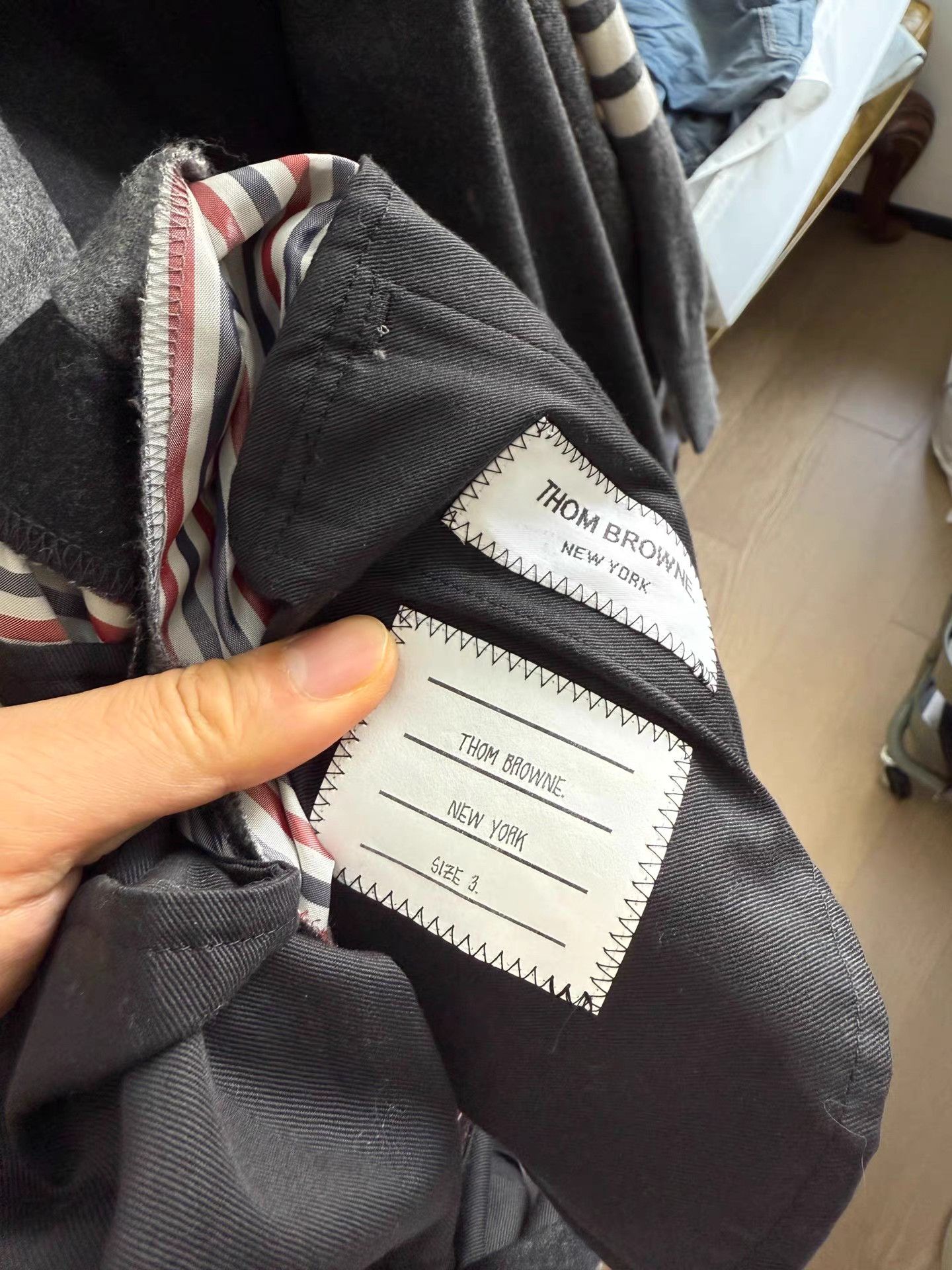 Thom Browne Thom Browne Color-block Flannel Suit K27 Size US L / EU 52-54 / 3 - 6 Thumbnail