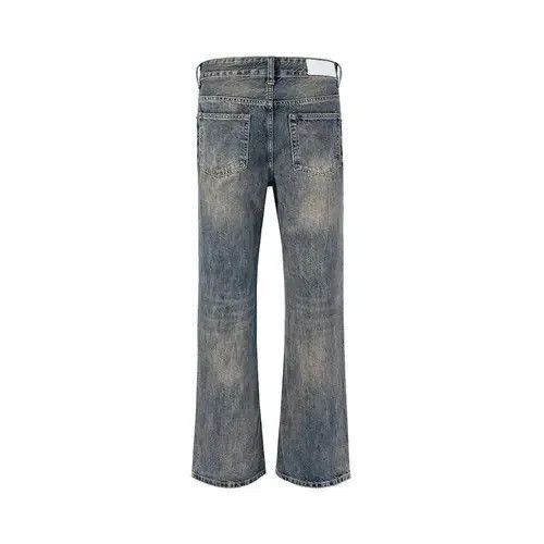 Designer × Japanese Brand × Vintage Boot Cut Distressed Micro Rugged Jeans Size US 32 / EU 48 - 2 Thumbnail