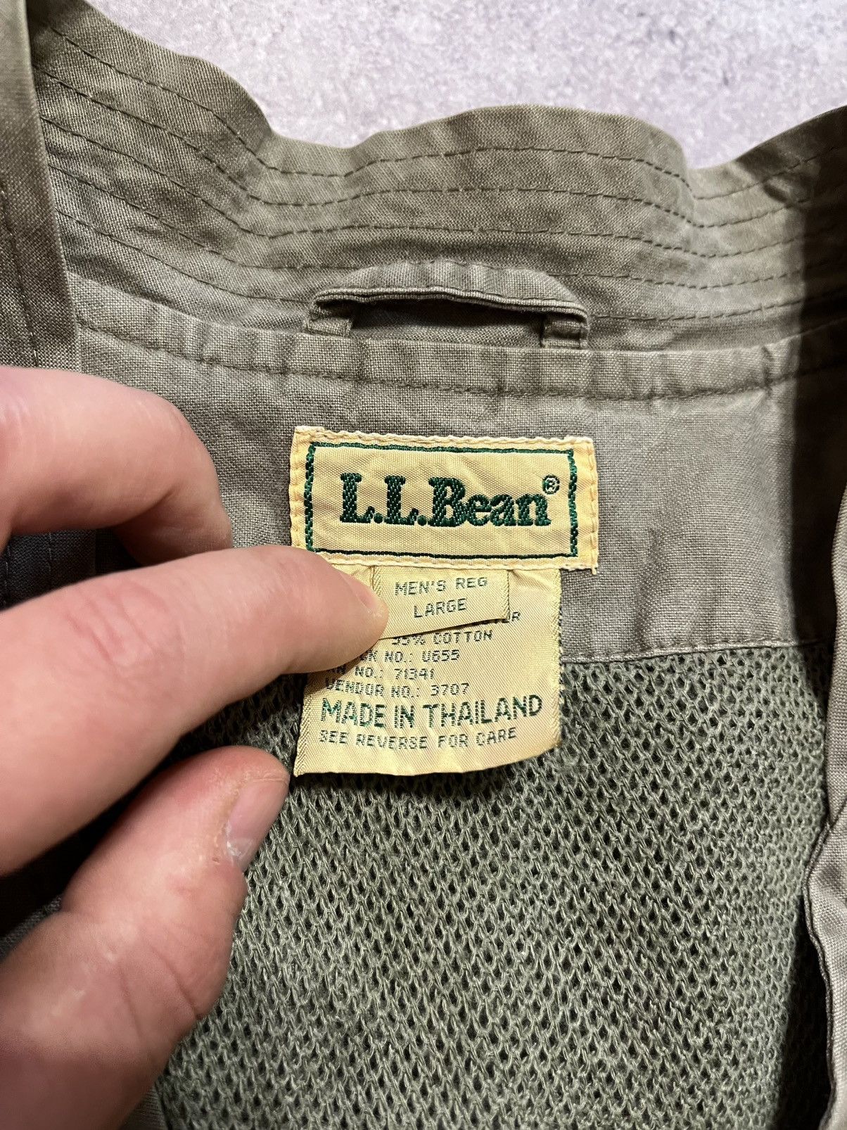 L.L. Bean Vintage 90s LL Bean Fishing Vest Multi Pocket Gorpcore Size US L / EU 52-54 / 3 - 9 Thumbnail