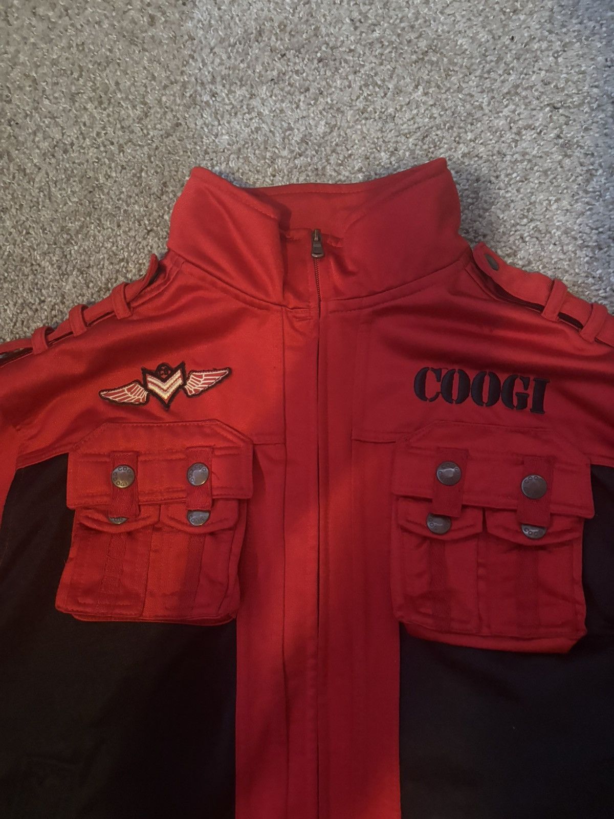 Coogi Coogi Australian Military Zip Up Size US M / EU 48-50 / 2 - 3 Thumbnail