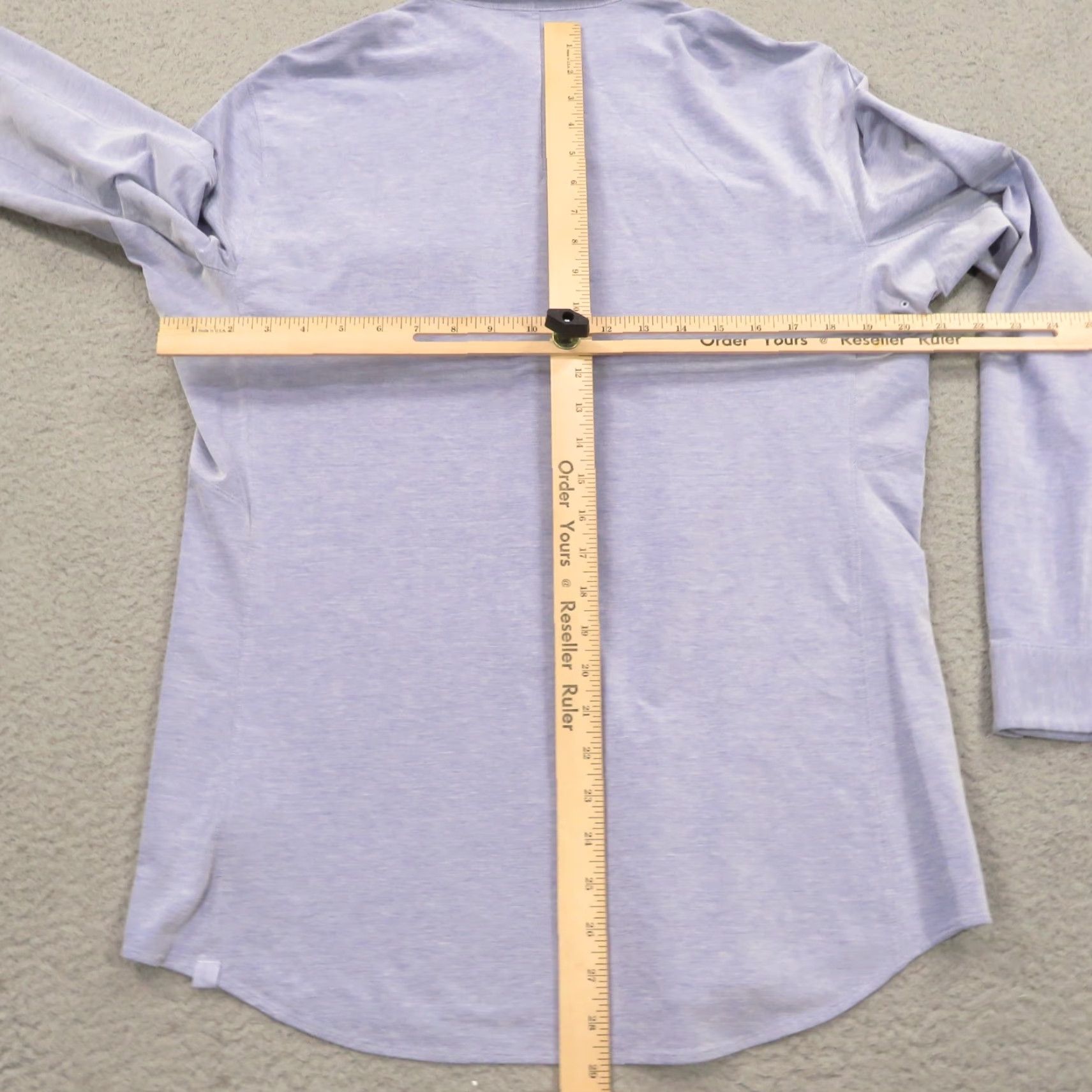 Lululemon Lululemon Shirt Mens Blue Commission Stretch Button Up Commute Oxford Button-Up Casual Business Travel Workwear Modern Size US M / EU 48-50 / 2 - 6 Thumbnail