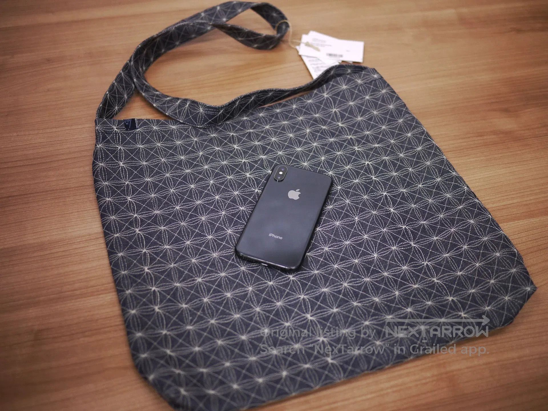 Visvim Blue Patterned Crossbody Bag. Size ONE SIZE - 6 Thumbnail