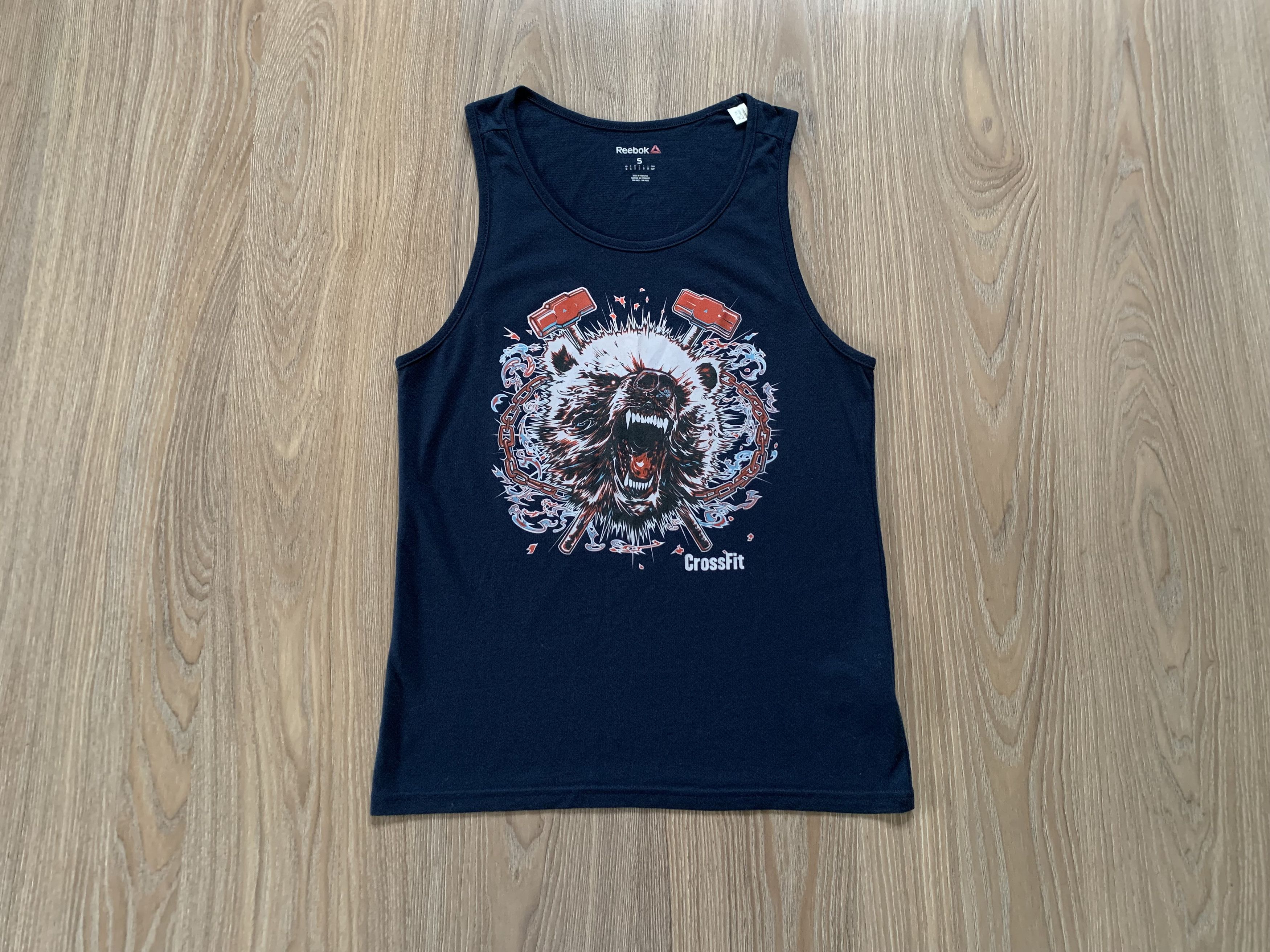 Reebok Reebok CrossFit Bear Printed Training Tank Top Size US S / EU 44-46 / 1 - 11 Thumbnail