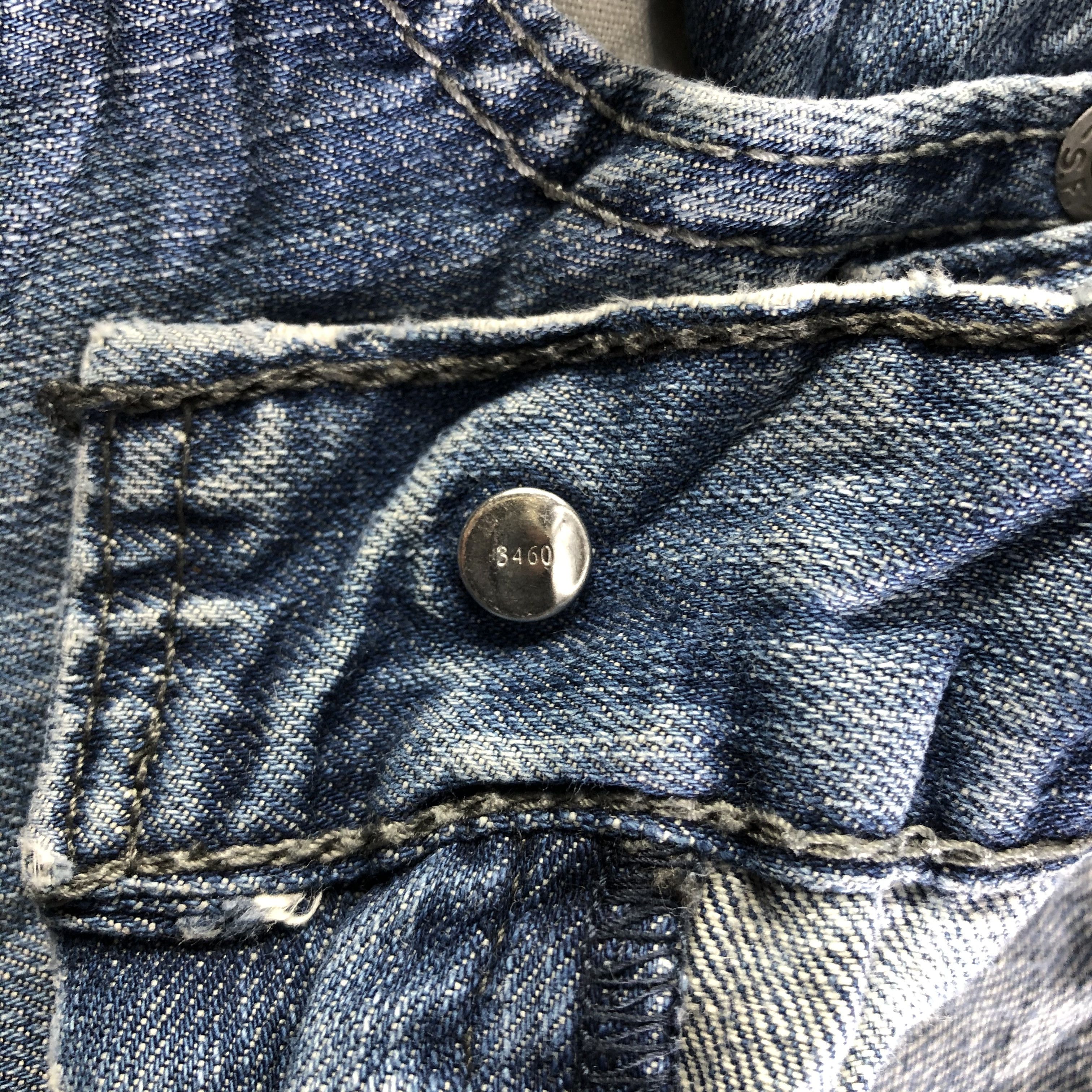 Levi's Vintage Blue Wash Levis 514 Jeans-J4175 Size US 35 - 9 Thumbnail