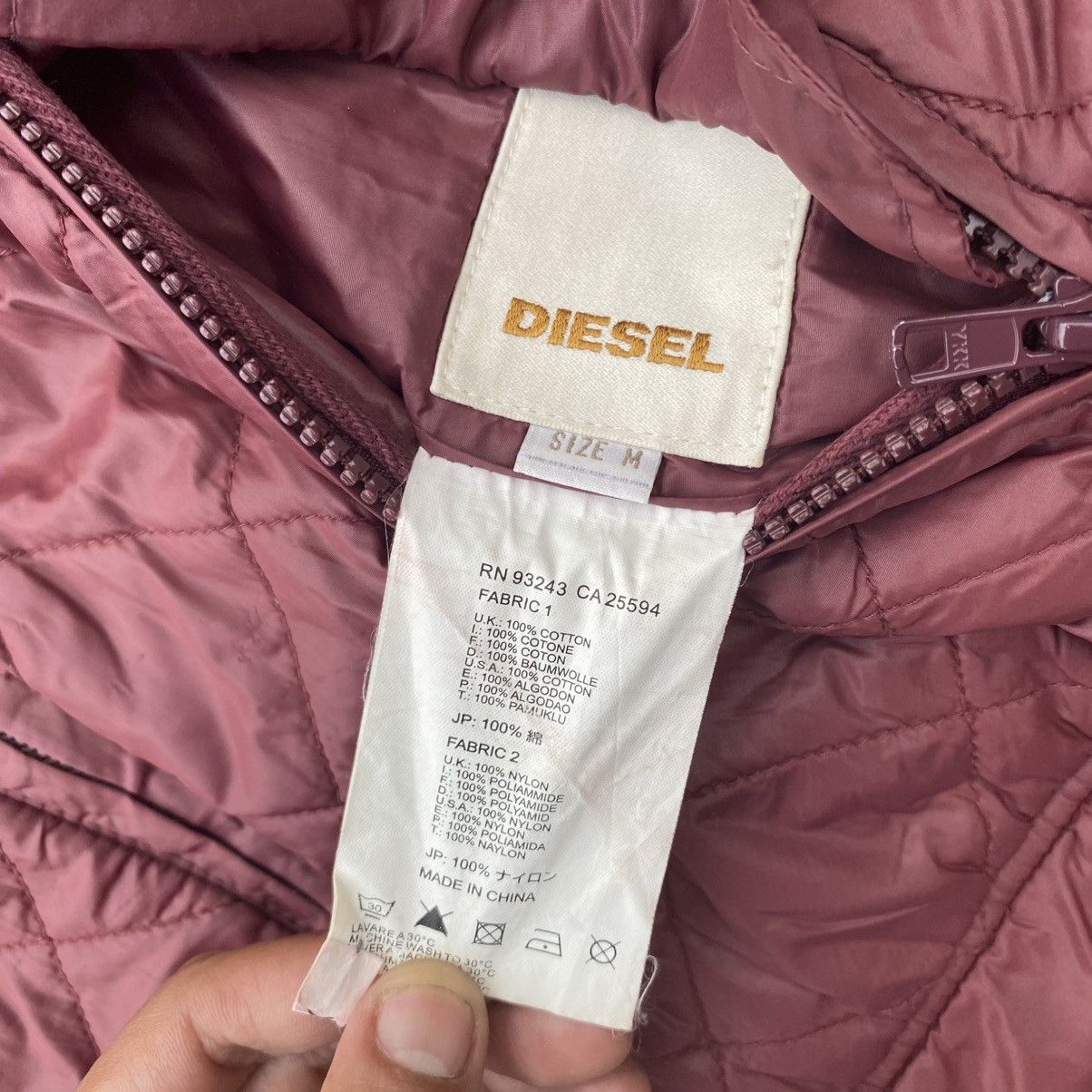 Diesel vintage diesel reversible bomber jacket Size US M / EU 48-50 / 2 - 8 Thumbnail