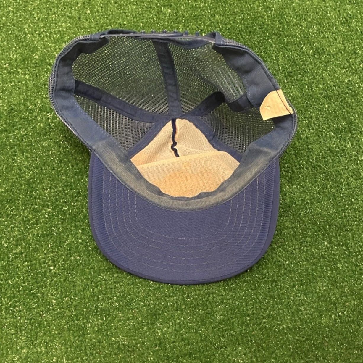 Vintage VINTAGE Star Trek Adventure Universal Studios Trucker Hat Adult Blue 80s Mens Size ONE SIZE - 3 Thumbnail