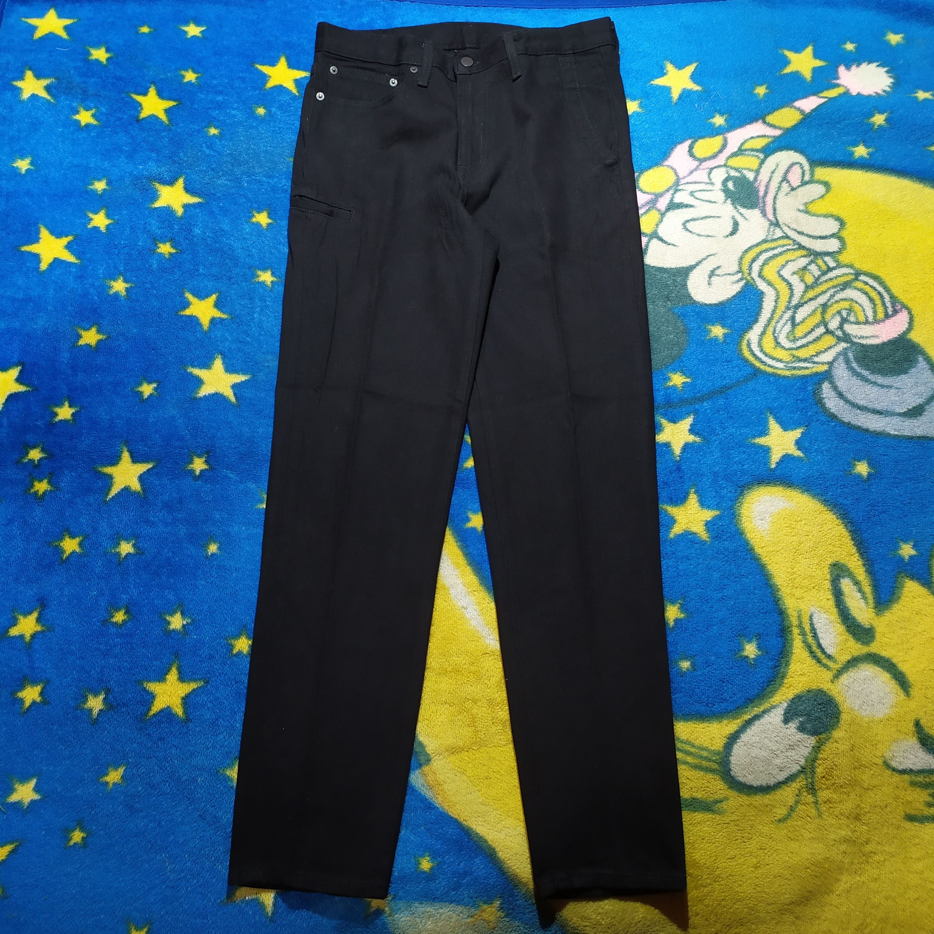 GU X Maison Mihara Yasuhiro Black Jeans