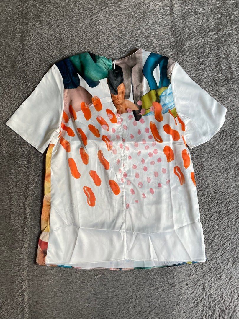 Marni Marni blouses SS19 Runway Collage Printed Drape Size M / US 6-8 / IT 42-44 - 6 Thumbnail
